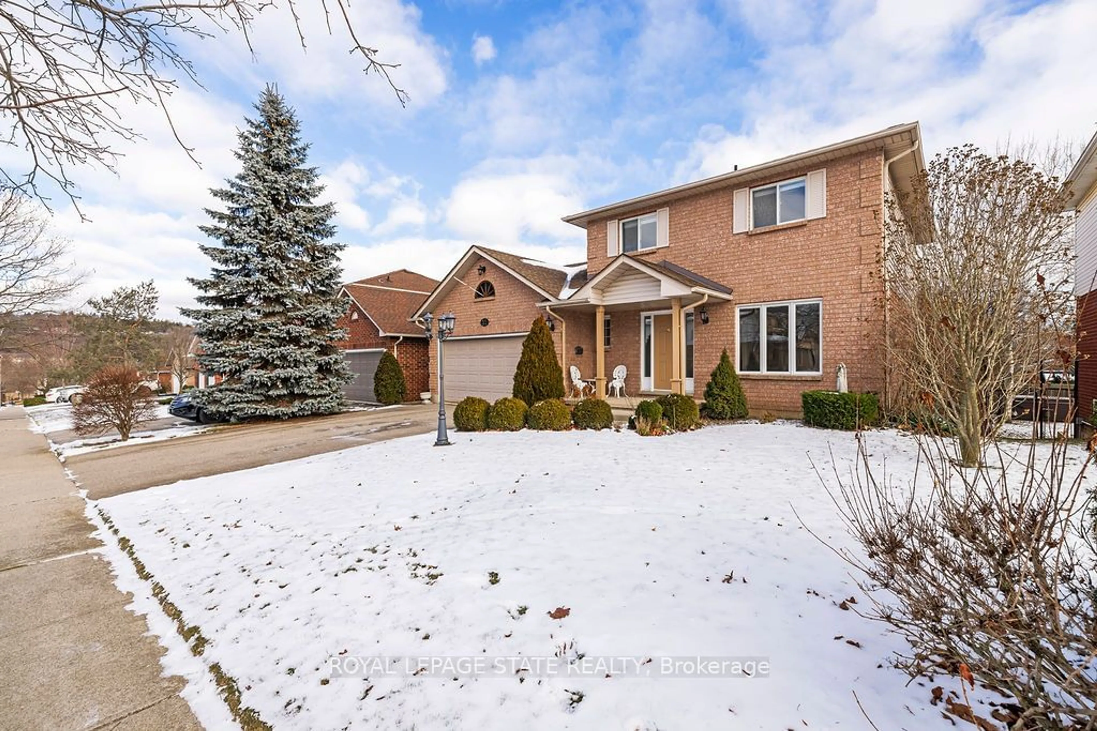 Home with brick exterior material, street for 11 Newcombe Rd, Hamilton Ontario L9H 6Z5