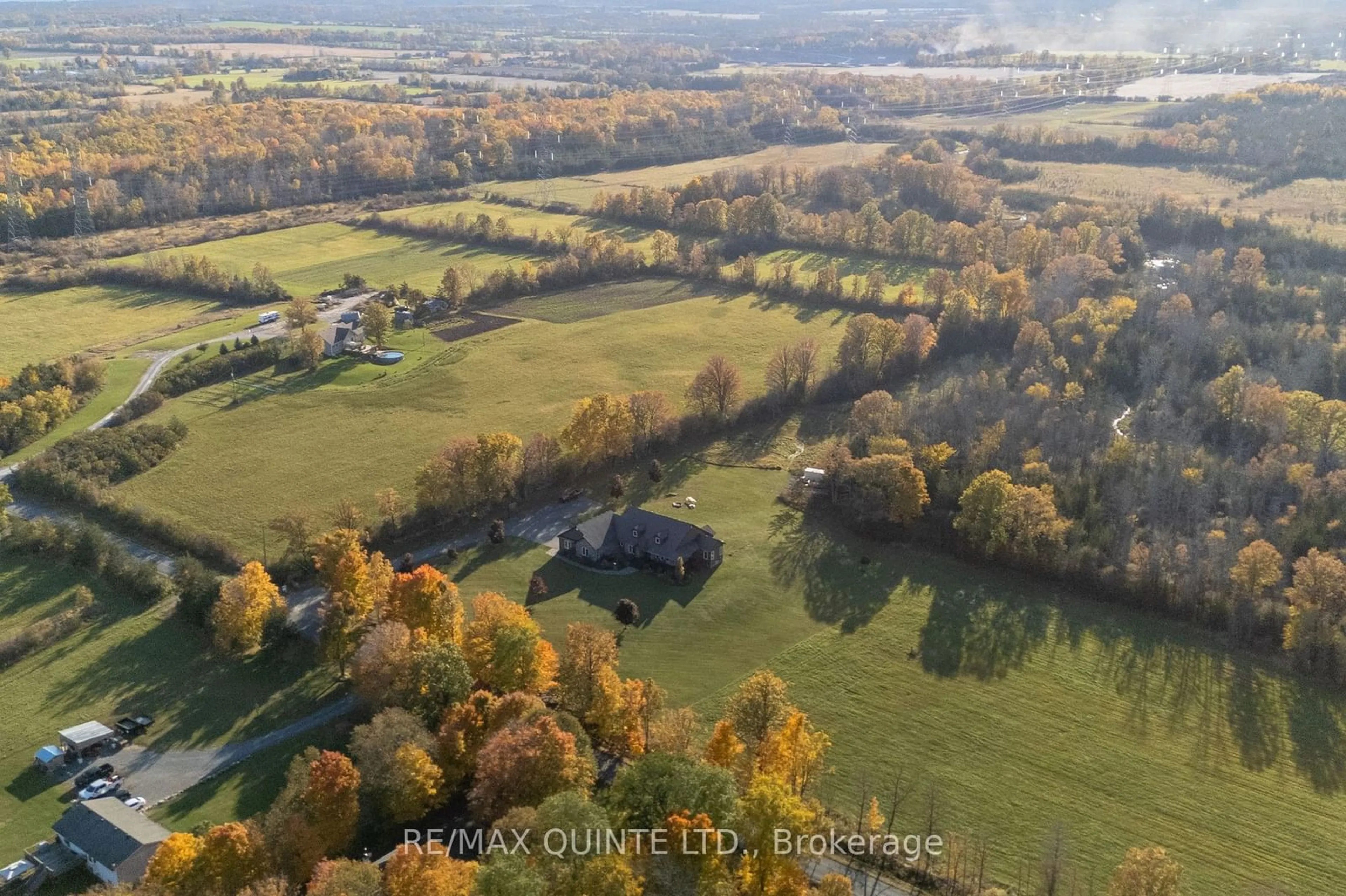 A pic from outside/outdoor area/front of a property/back of a property/a pic from drone, water/lake/river/ocean view for 747 McFarlane Rd, Tyendinaga Ontario K0K 3A0