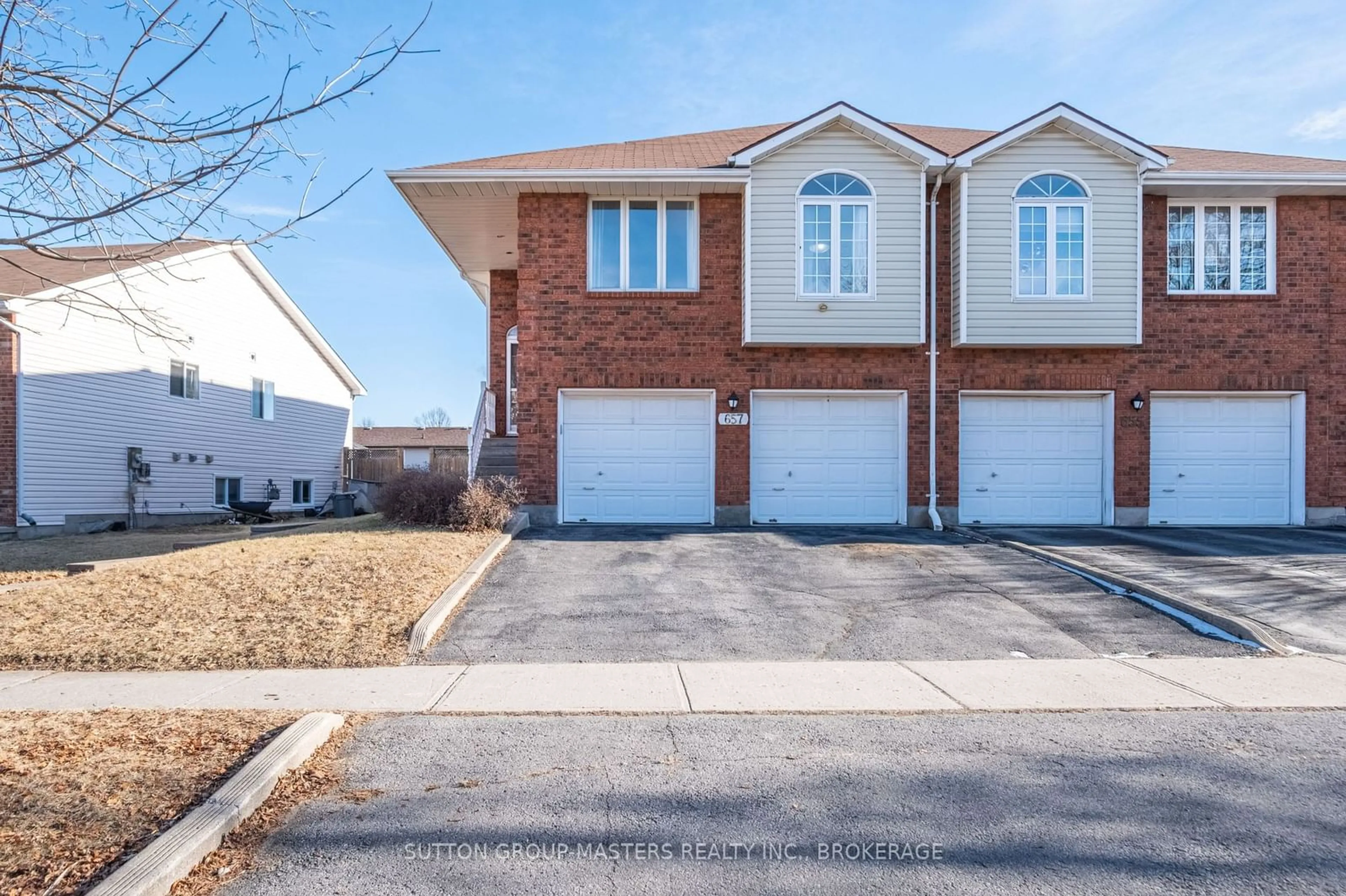 Home with brick exterior material, street for 657 Barnsley Cres, Kingston Ontario K7M 8X4