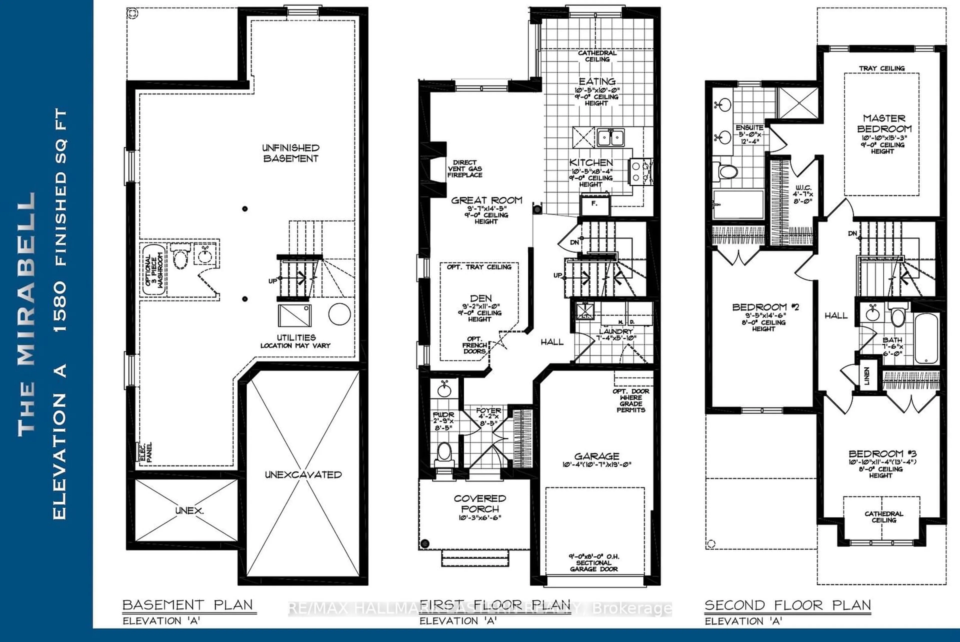 Floor plan for 28 Coldbrook Dr, Cavan Monaghan Ontario L0A 1G0