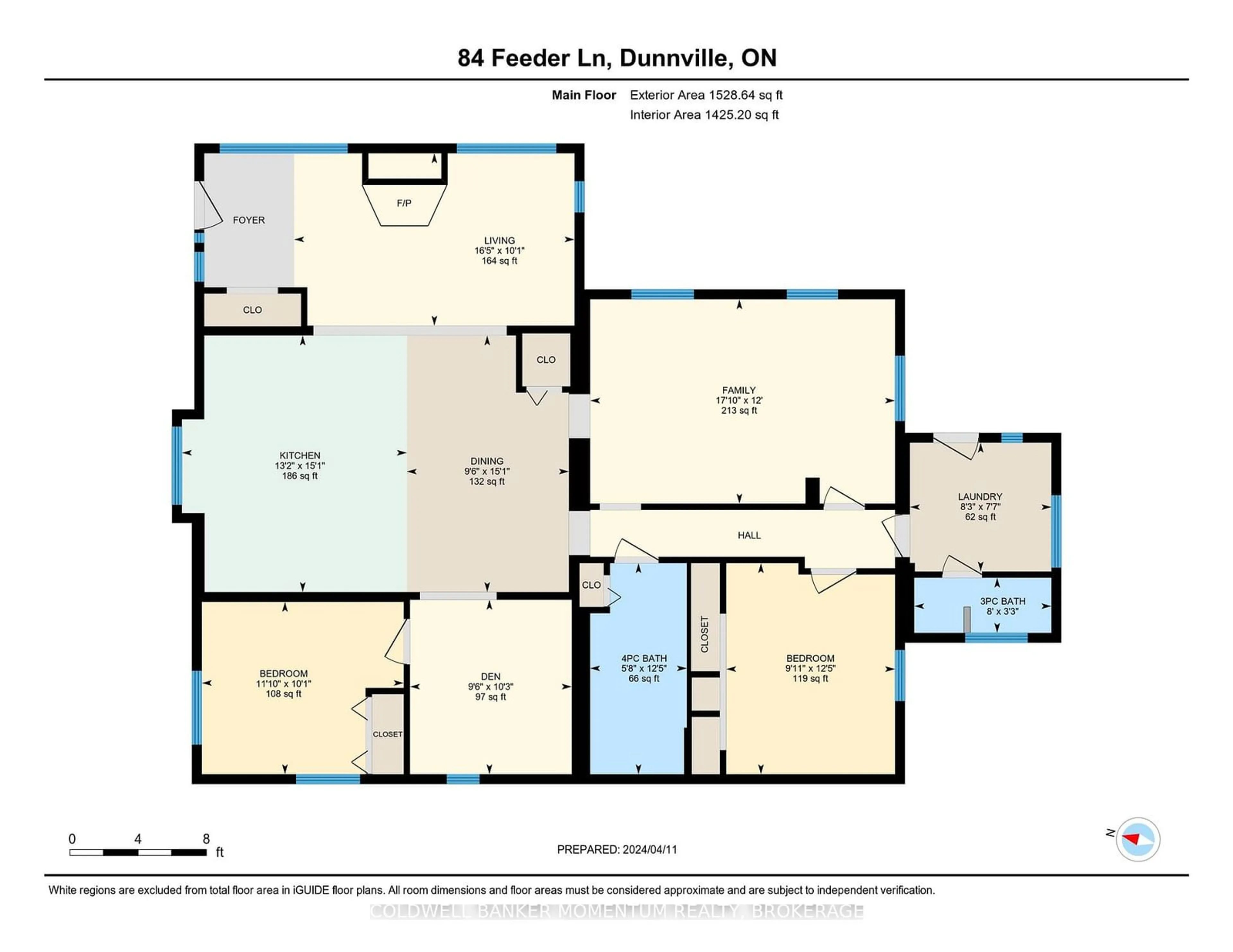 Floor plan for 86 Feeder Lane, Haldimand Ontario N1A 2W5