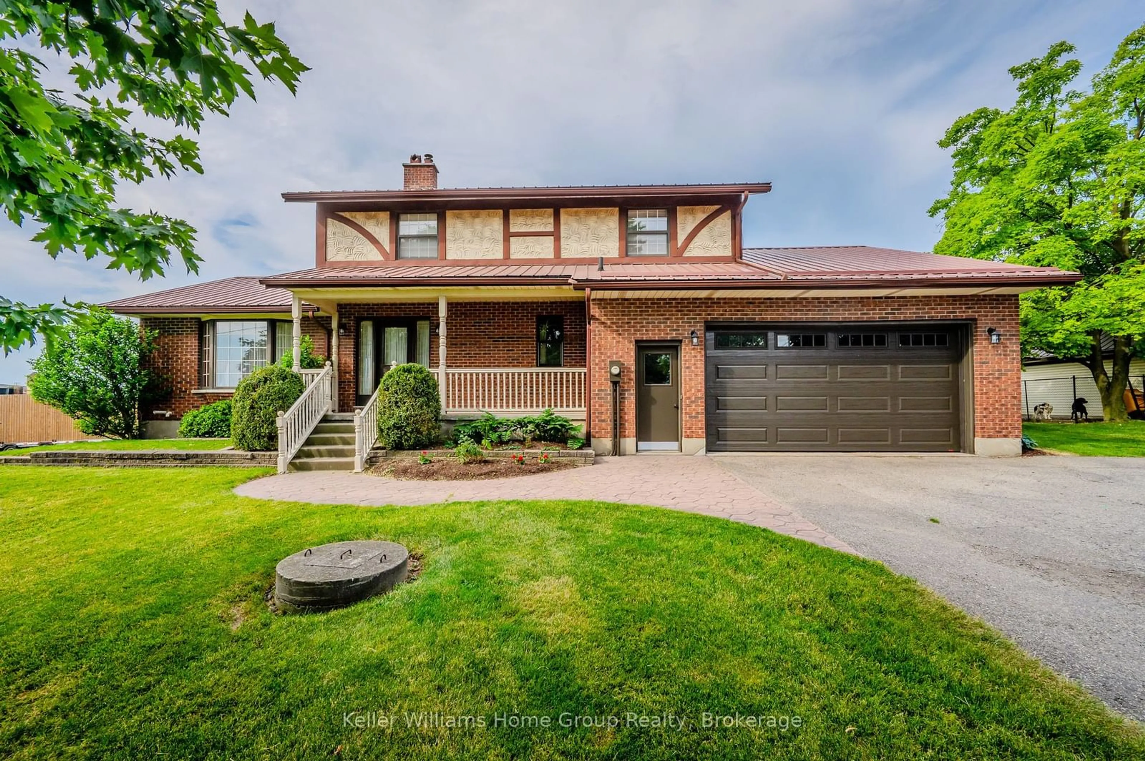 Home with brick exterior material, street for 7218 Line 86, Wellesley Ontario N0B 2S0