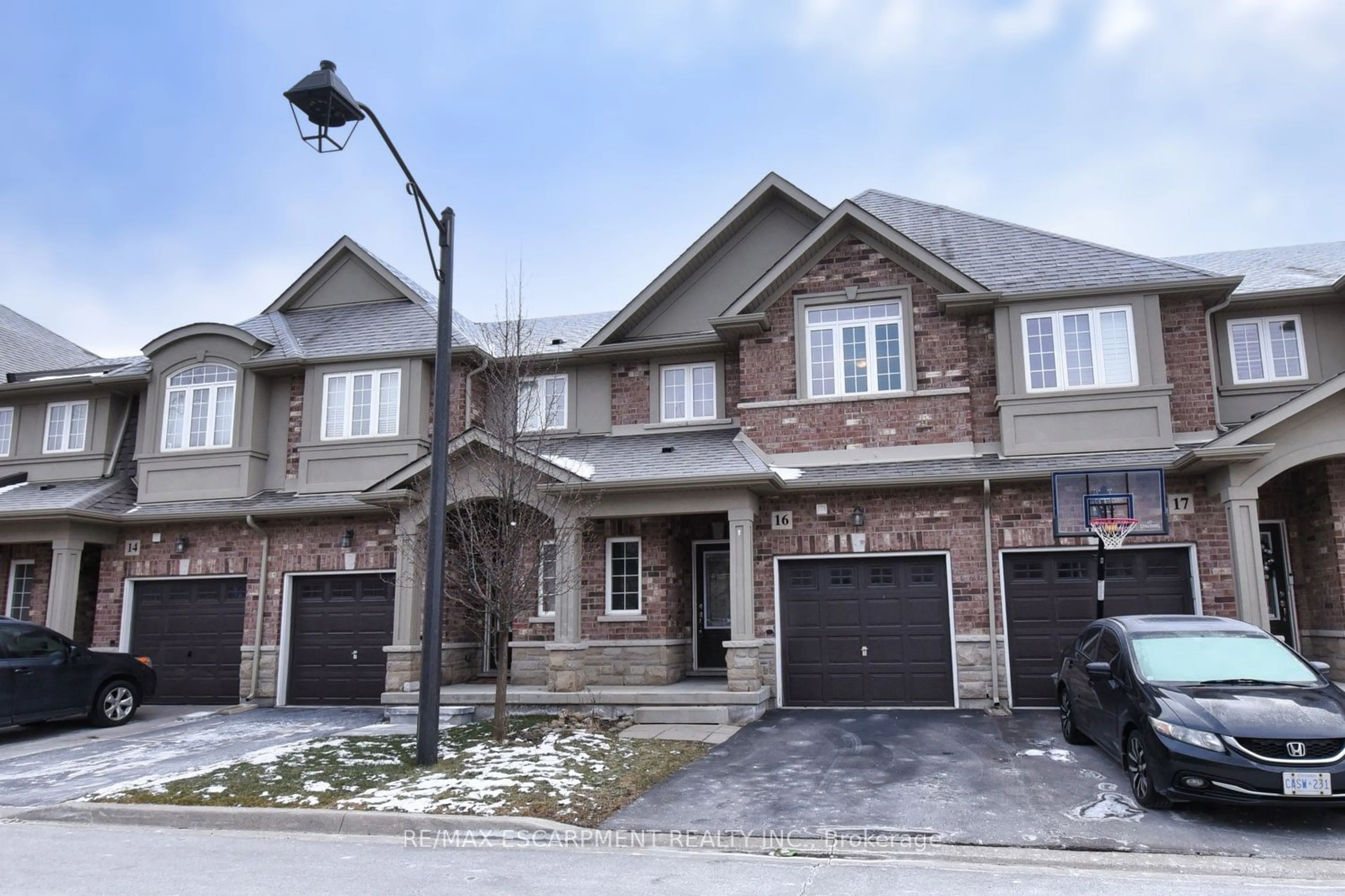 Home with brick exterior material, street for 55 Madonna Dr #16, Hamilton Ontario L9B 0H2