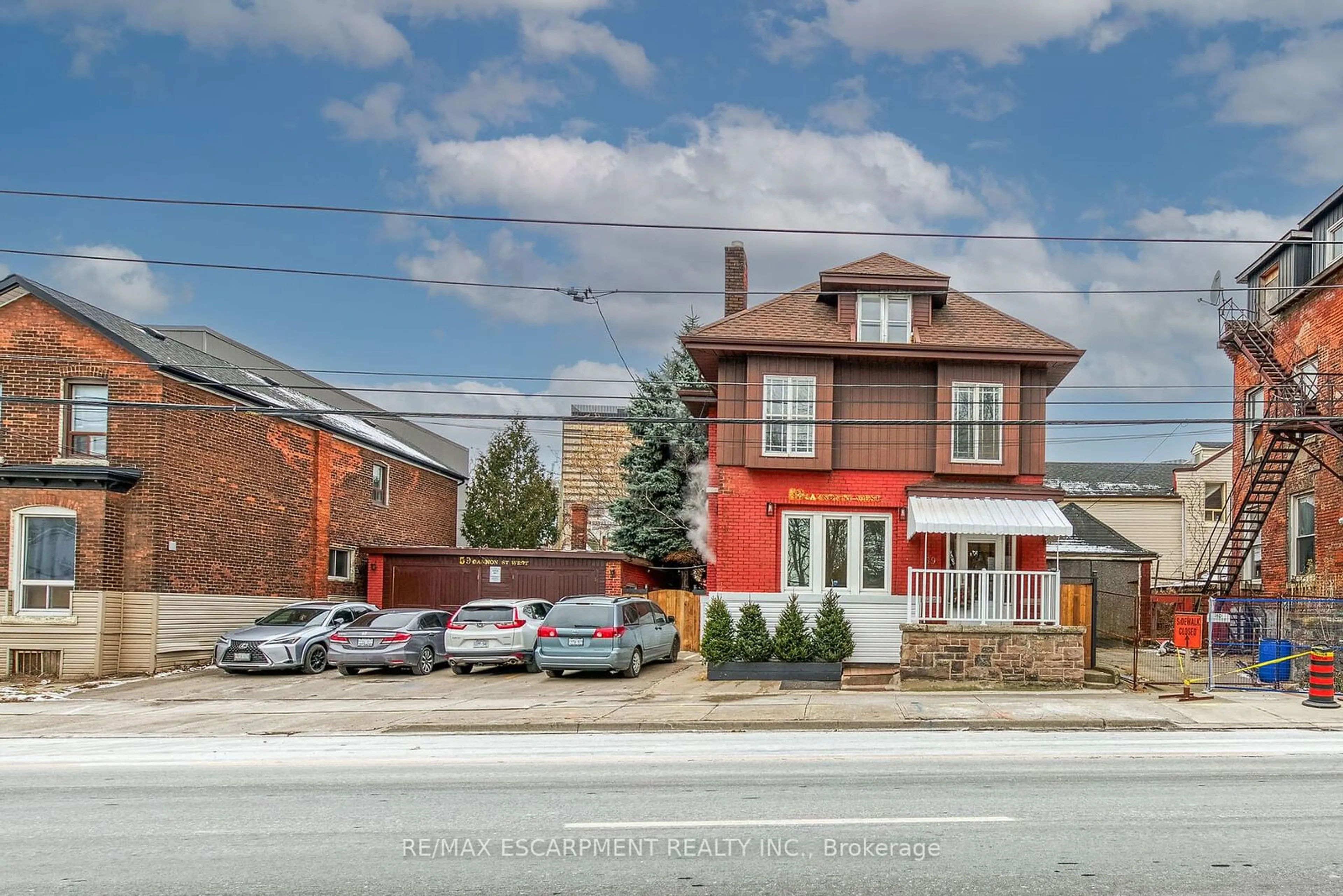 Home with brick exterior material, street for 59 Cannon St, Hamilton Ontario L8R 2B4