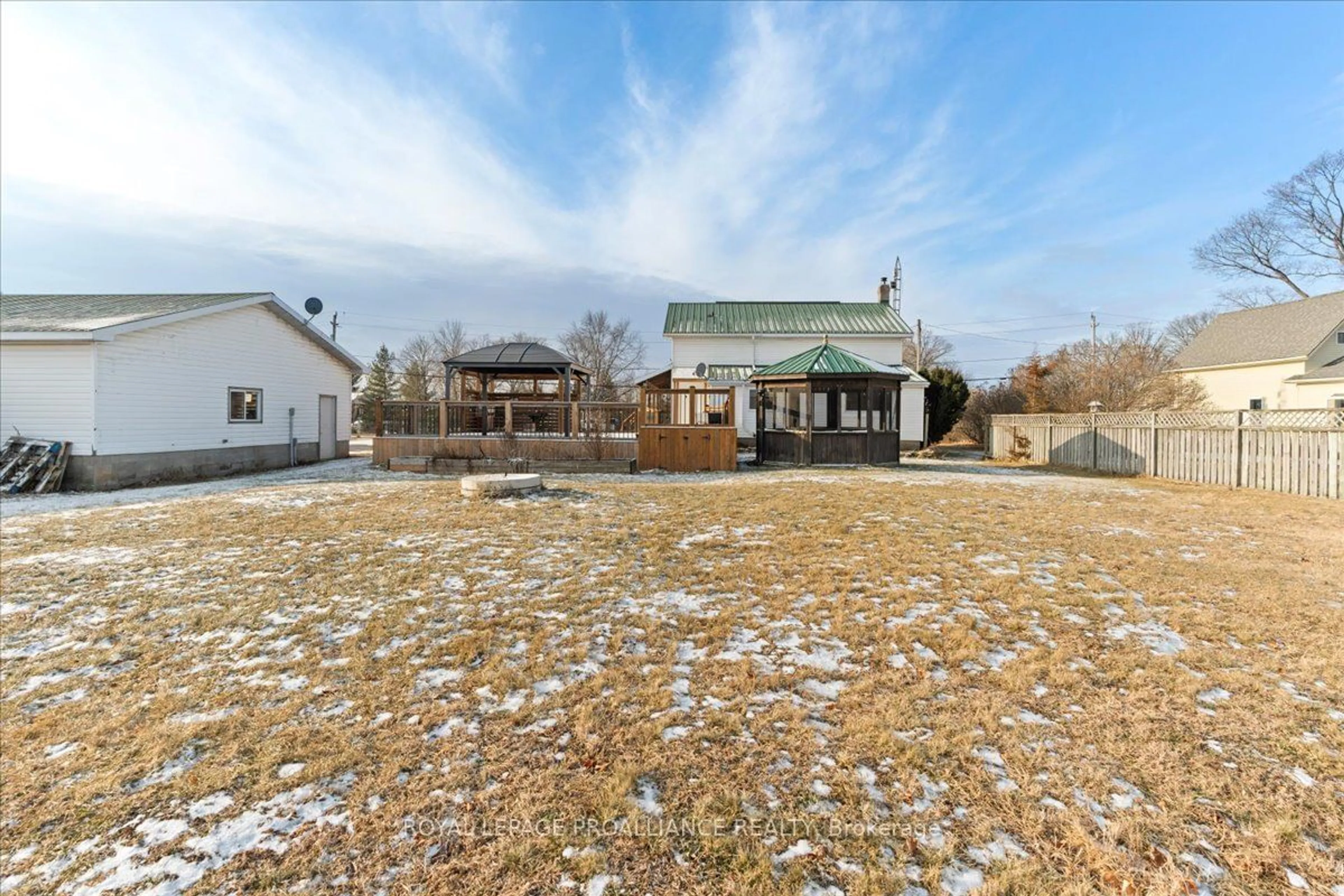 A pic from outside/outdoor area/front of a property/back of a property/a pic from drone, mountain view for 2632 County Road 5, Prince Edward County Ontario K0K 2T0