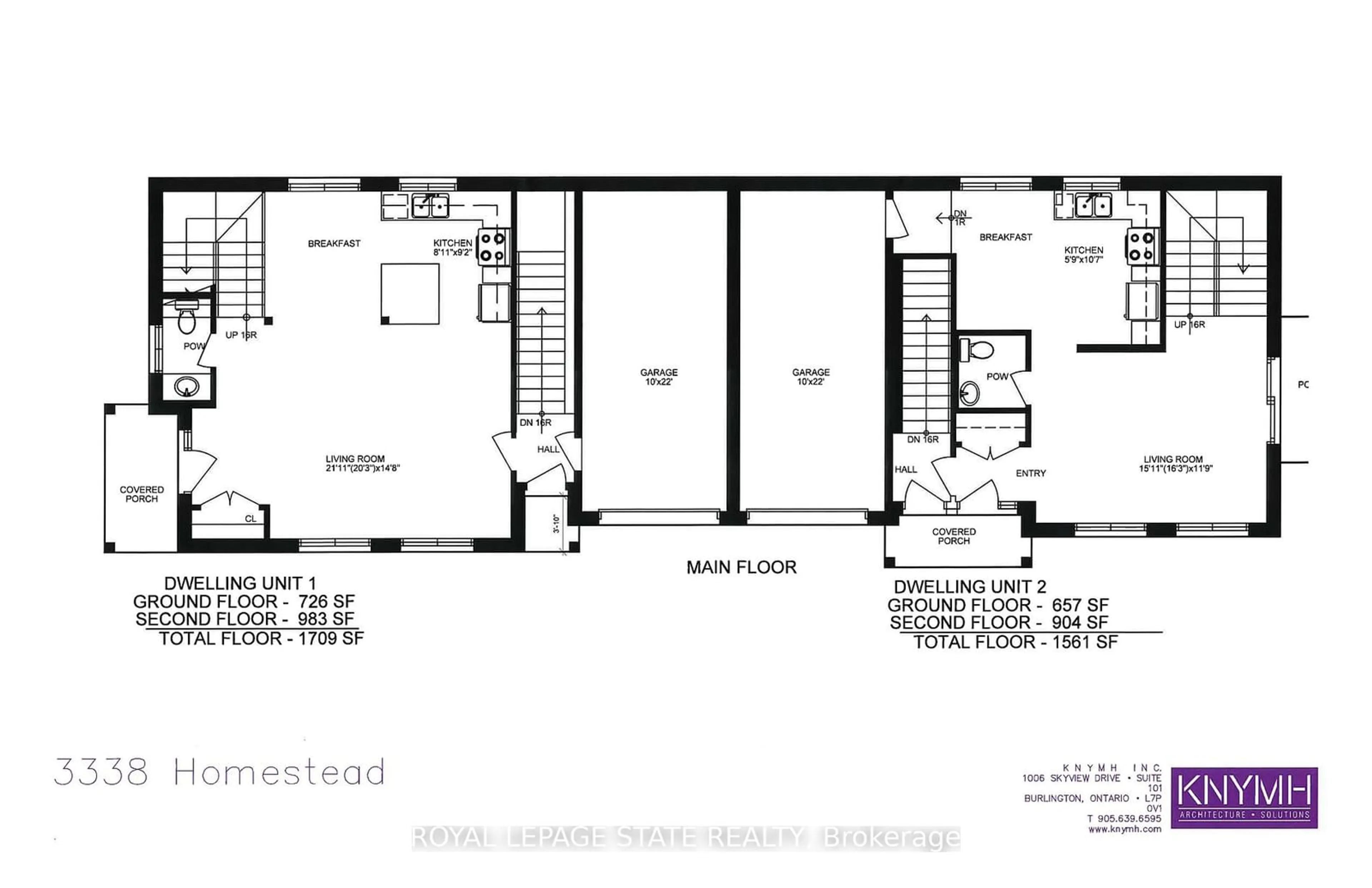 Floor plan for 3338 Homestead Dr, Hamilton Ontario L0R 1W0