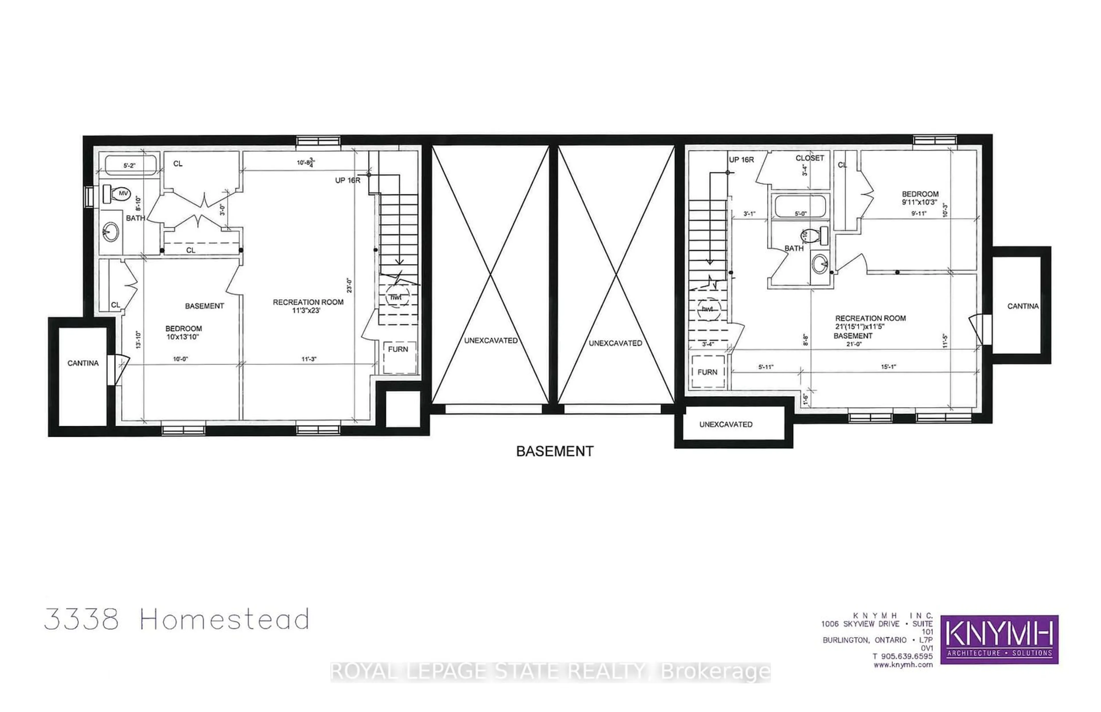 Floor plan for 3338 Homestead Dr, Hamilton Ontario L0R 1W0