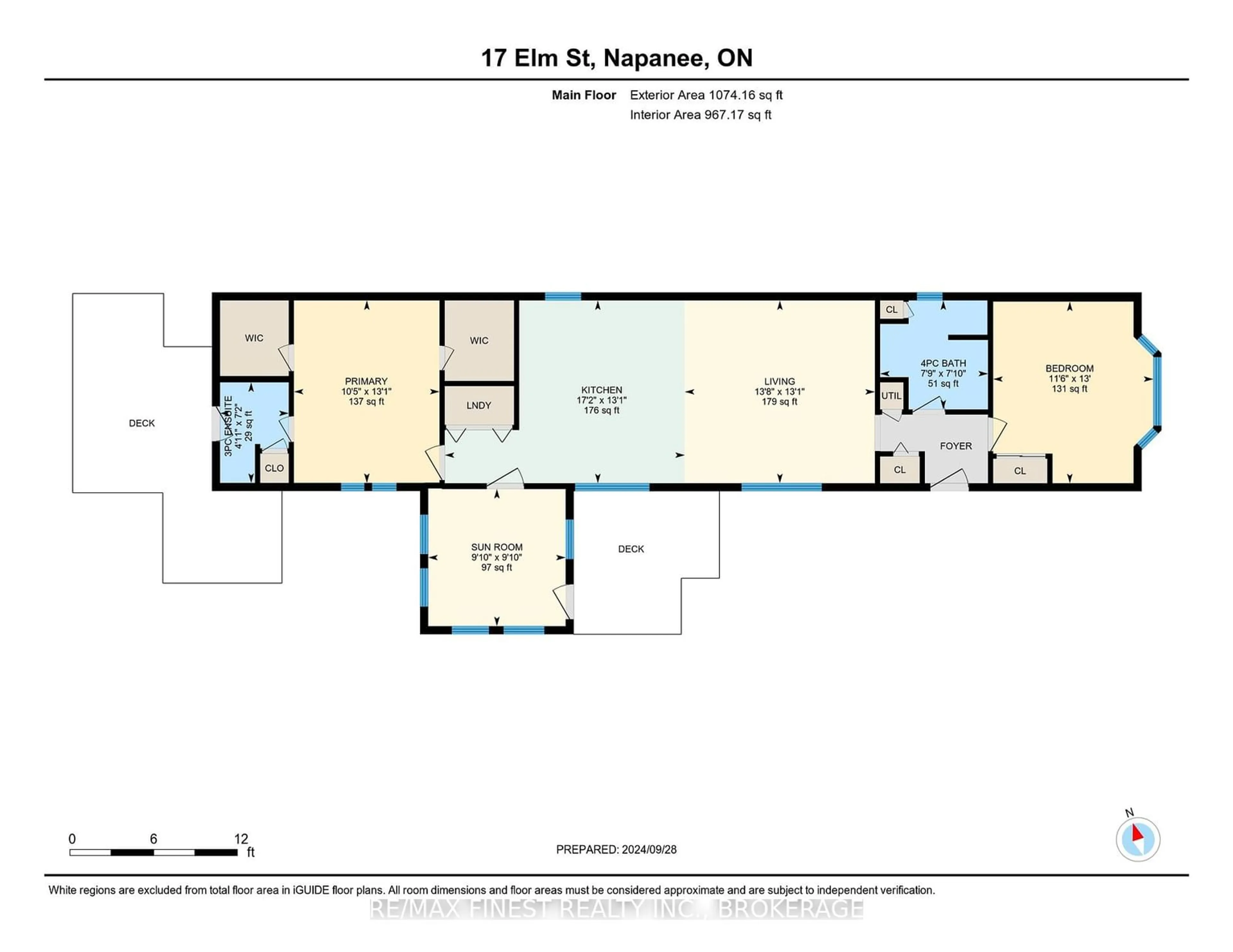 Floor plan for 17 ELM St, Greater Napanee Ontario K7R 0E9