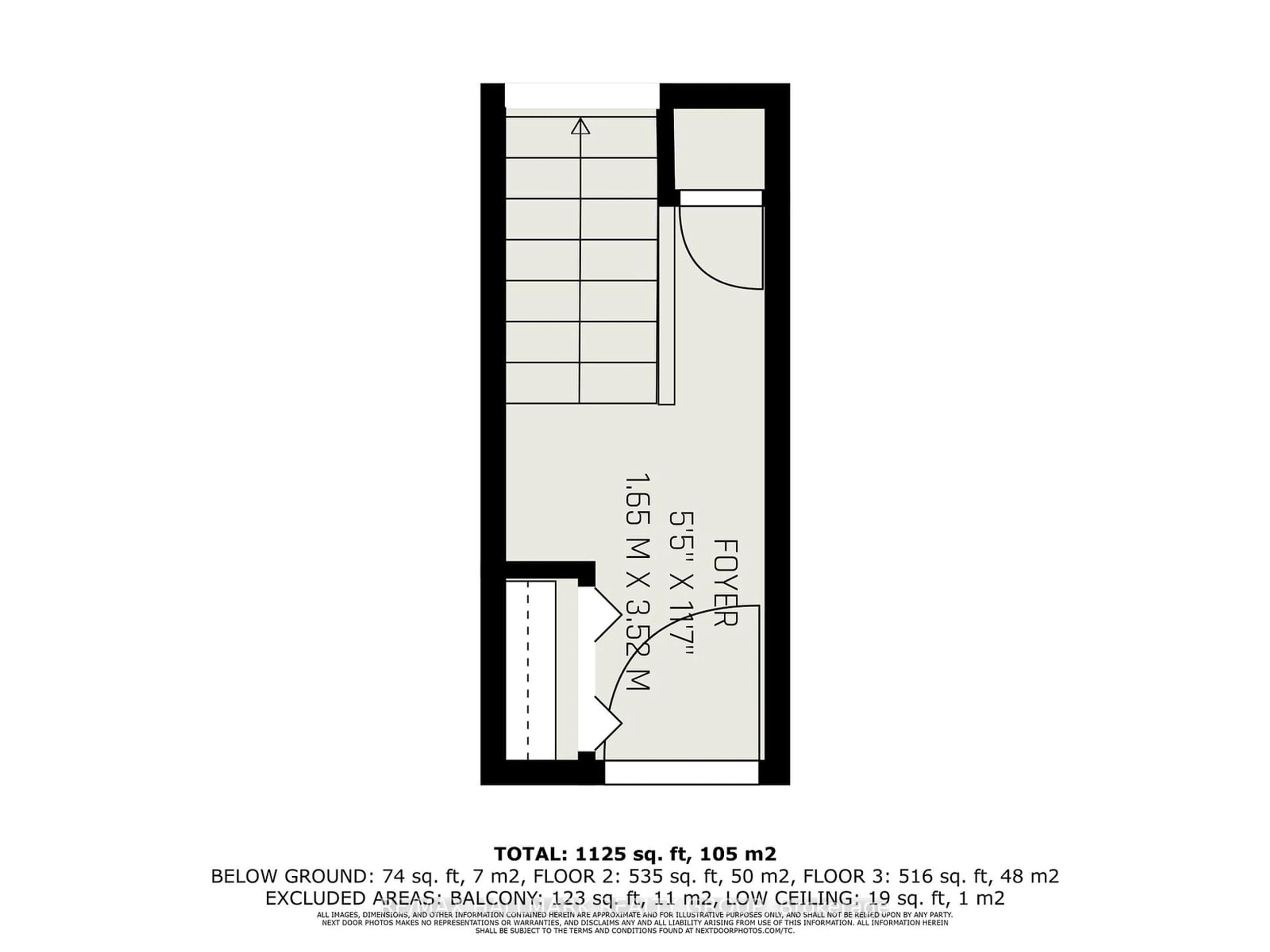 Floor plan for 20 Charlevoix St #15, Vanier and Kingsview Park Ontario K1L 8K5