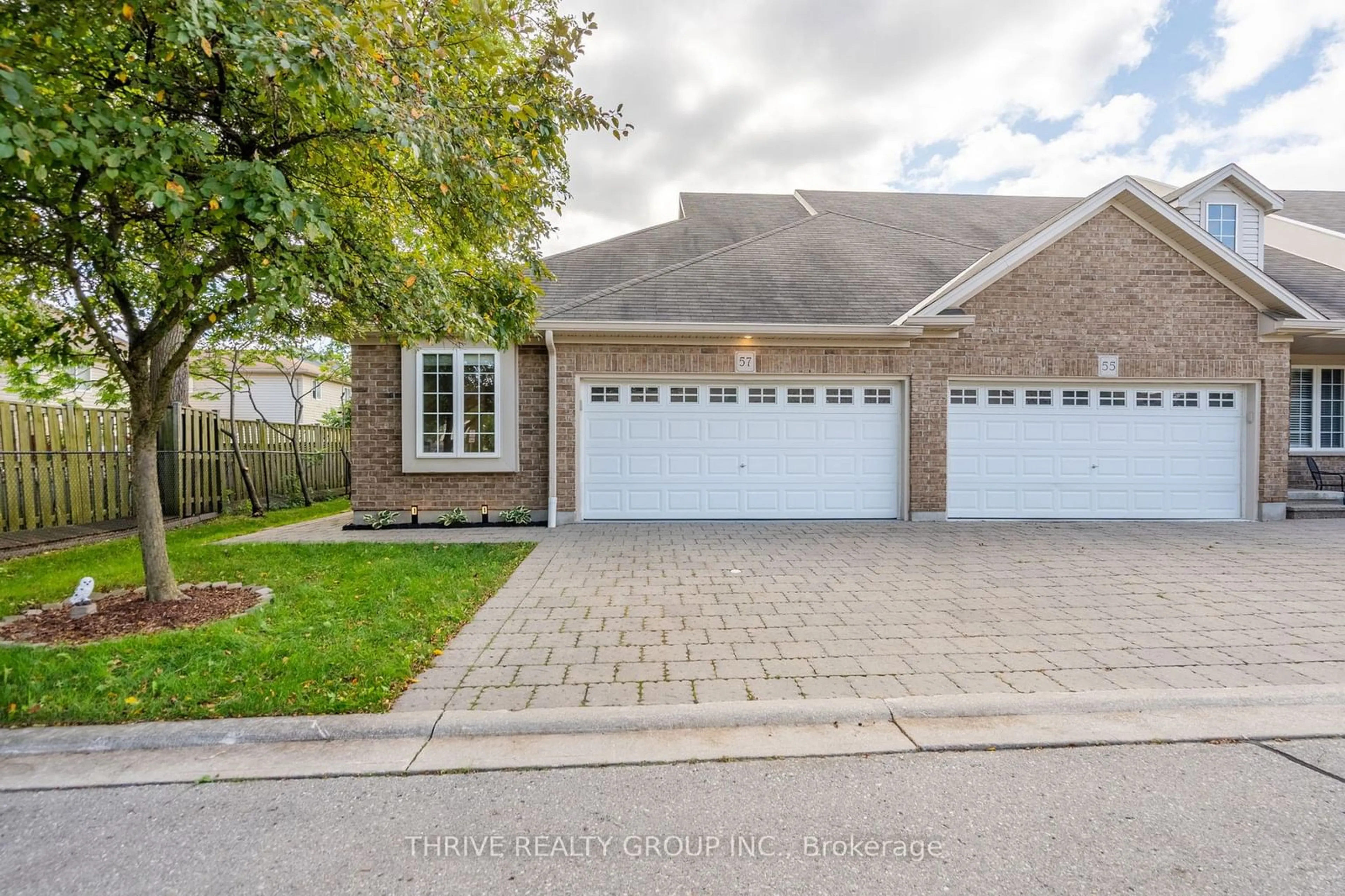 Home with brick exterior material, street for 1853 Blackwater Rd #57, London Ontario N5X 4R9