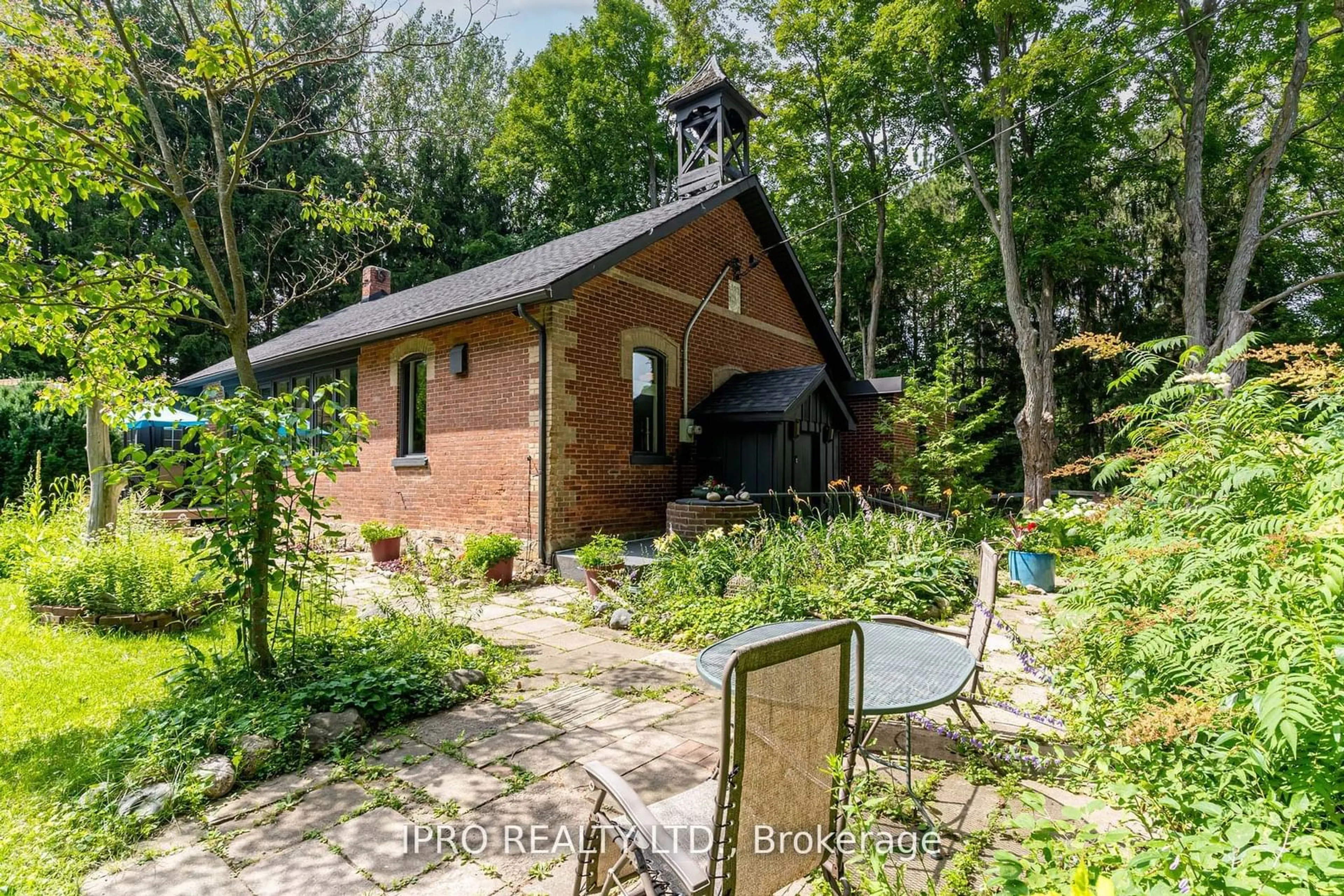 A pic from outside/outdoor area/front of a property/back of a property/a pic from drone, forest/trees view for 715432 1st Line #EHS, Mono Ontario L9A 1A9