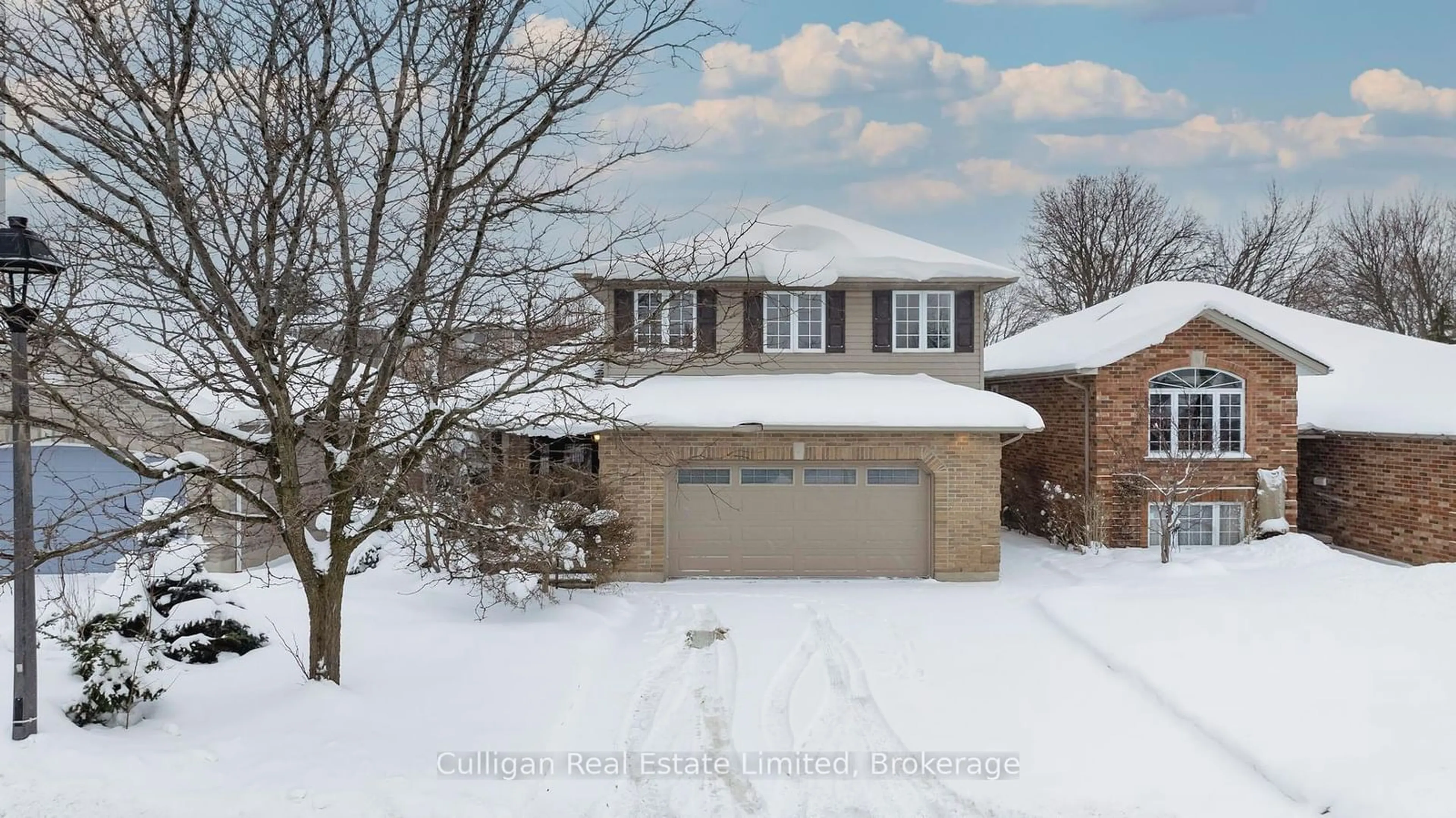 Home with brick exterior material, street for 90 Abraham Dr, Stratford Ontario N5A 8B1