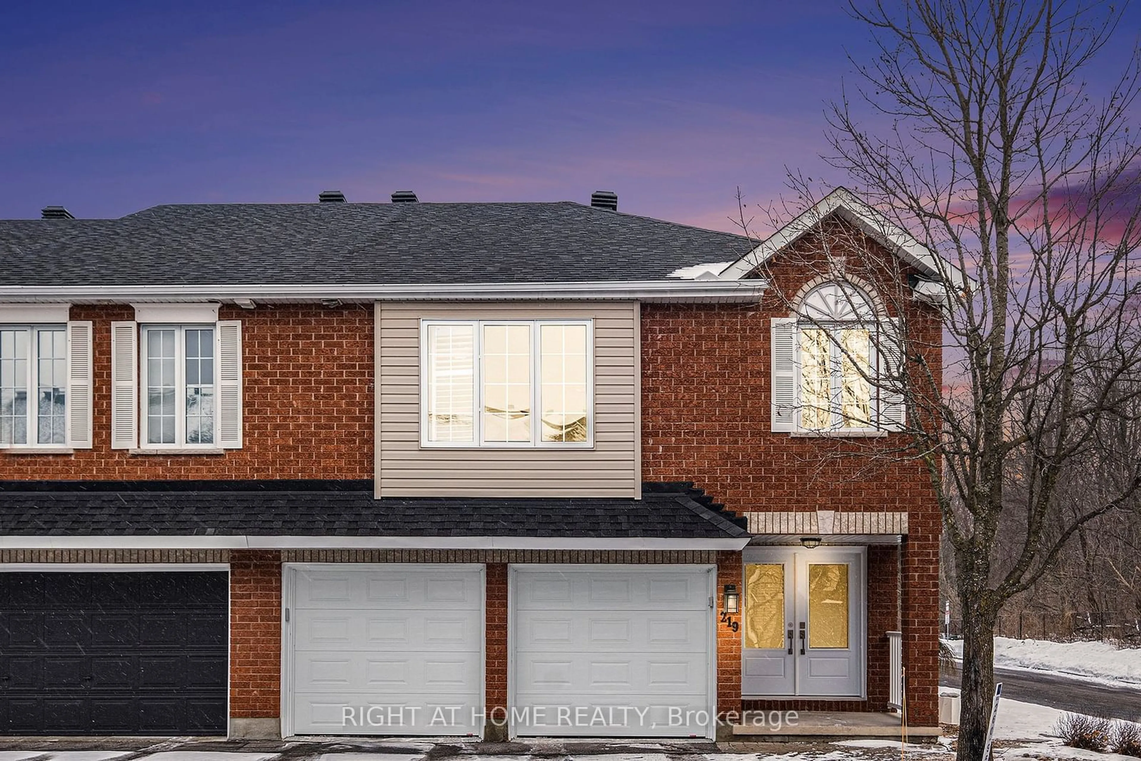 Home with brick exterior material, street for 219 Gladeview PVT, Blossom Park - Airport and Area Ontario K1T 4A7