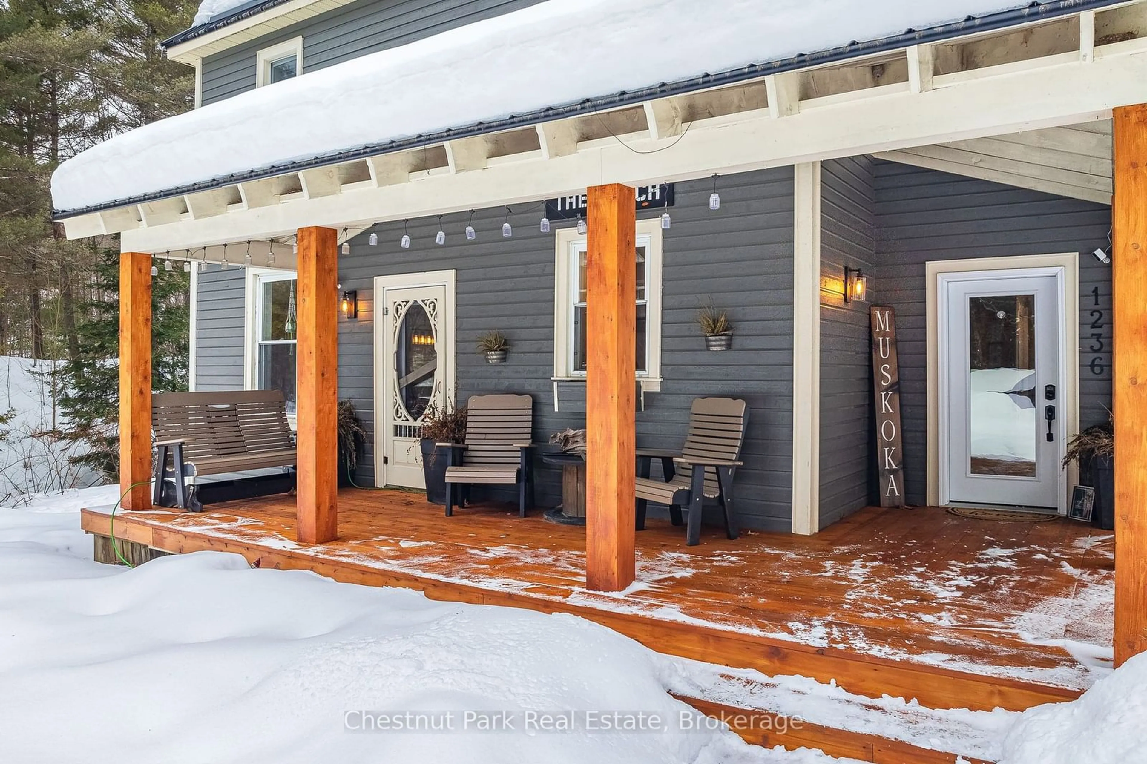 Patio, unknown for 1236 Butter & Egg Rd, Muskoka Lakes Ontario P1L 1X4