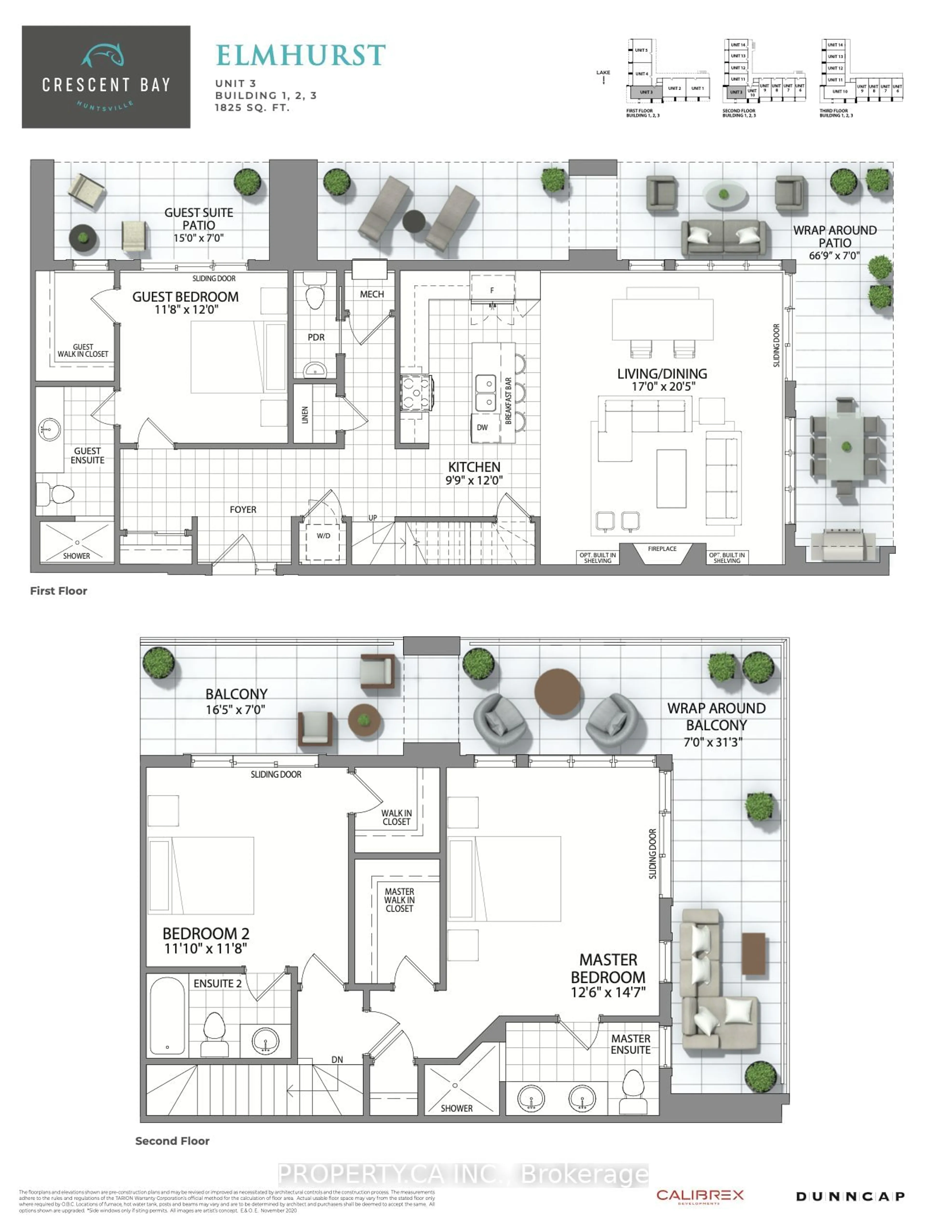 Floor plan for 295 Highway 60 #1-103, Huntsville Ontario P1H 1C2