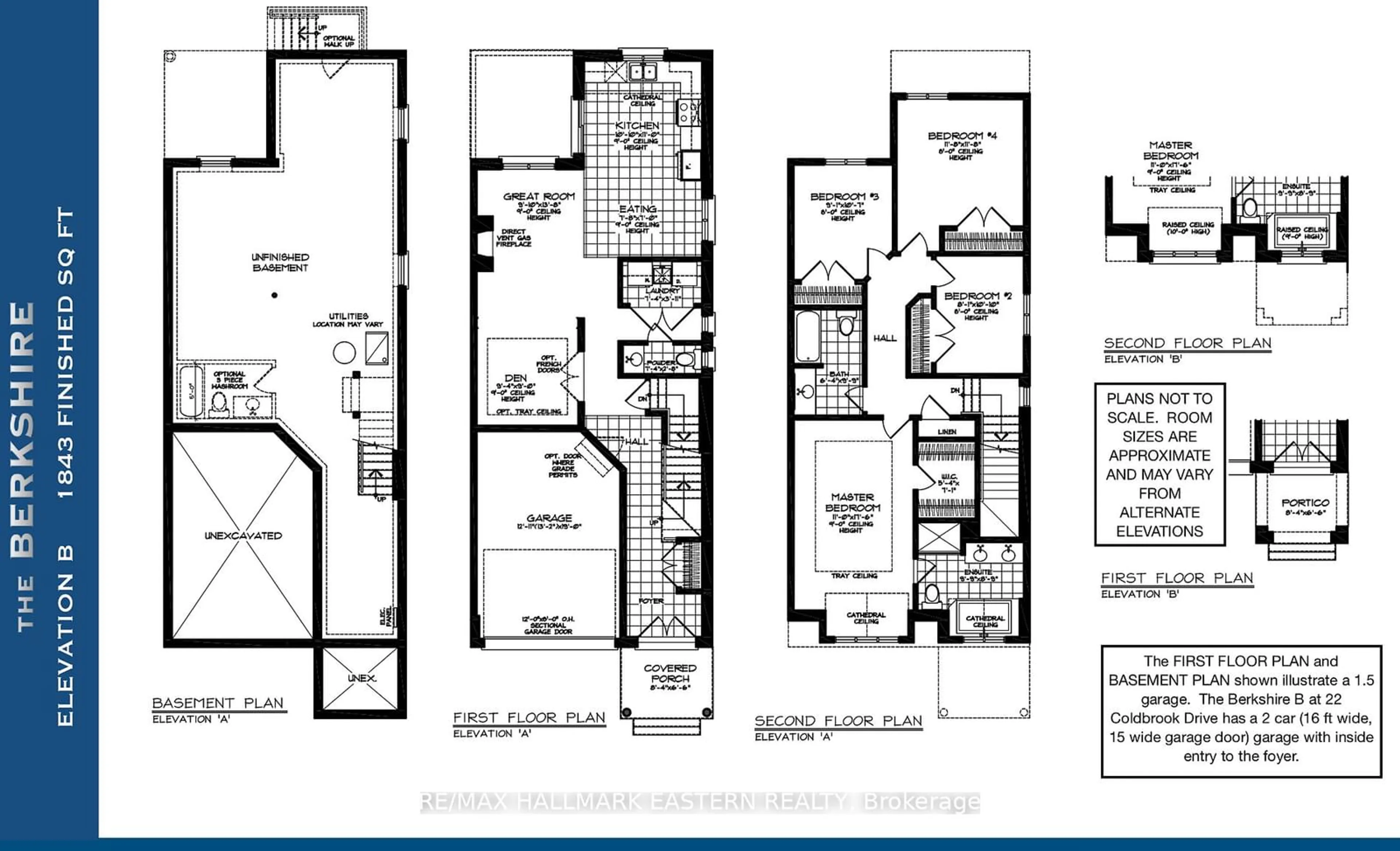 Floor plan for 22 Coldbrook Dr, Cavan Monaghan Ontario L0A 1G0