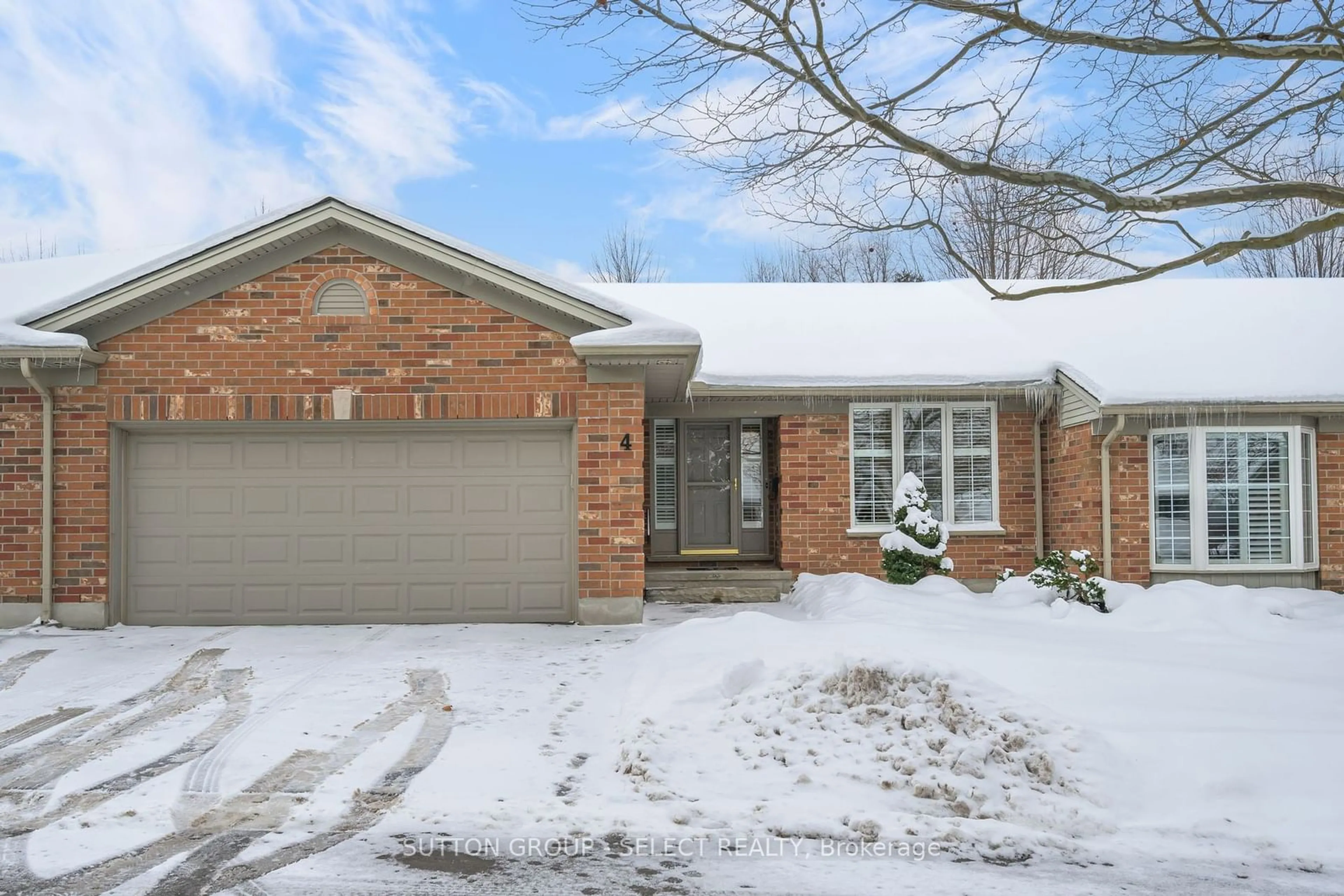 Home with brick exterior material, street for 1755 Louise Blvd #4, London Ontario N6G 5G4