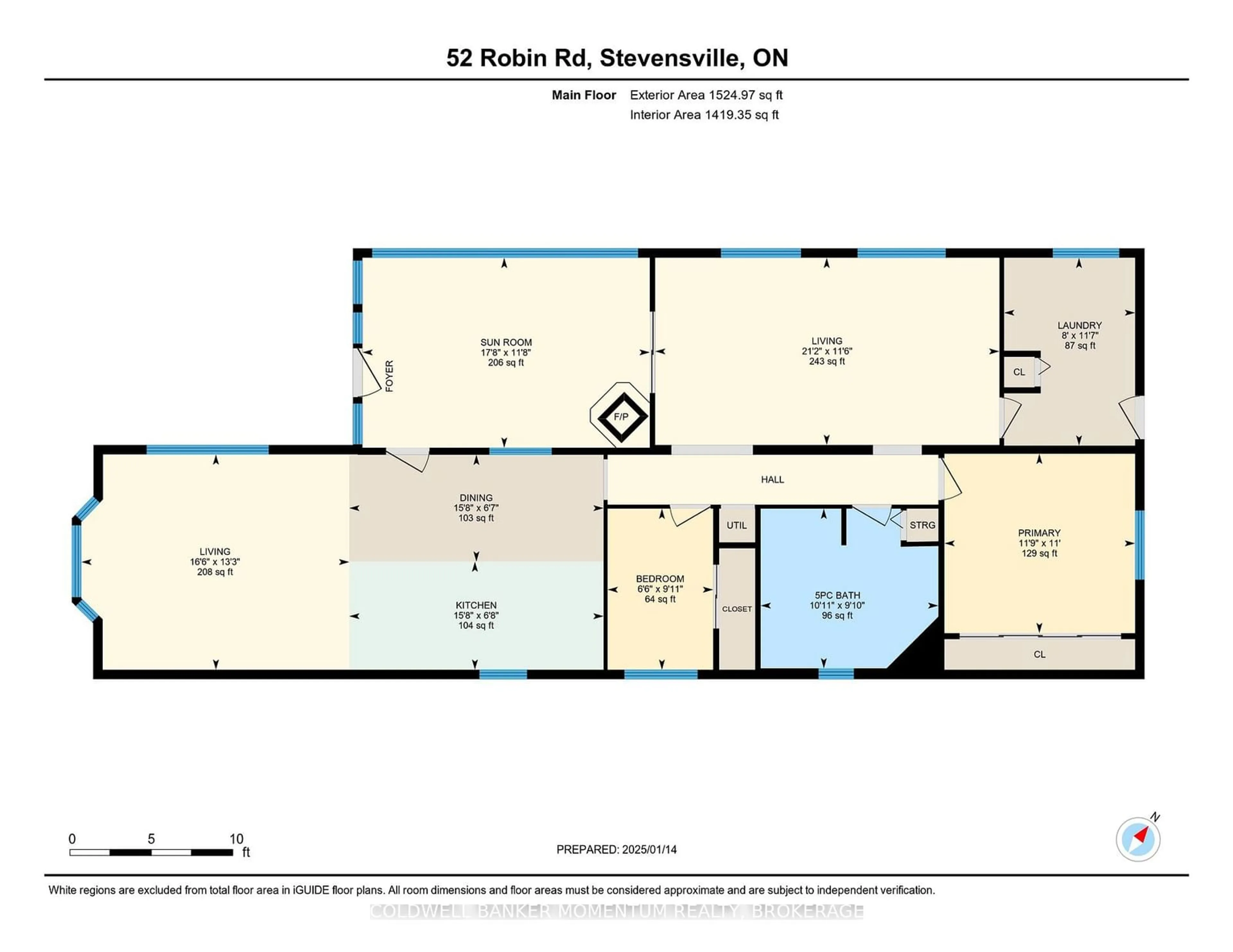 Floor plan for 3033 Townline Rd #52, Fort Erie Ontario L0R 1S0