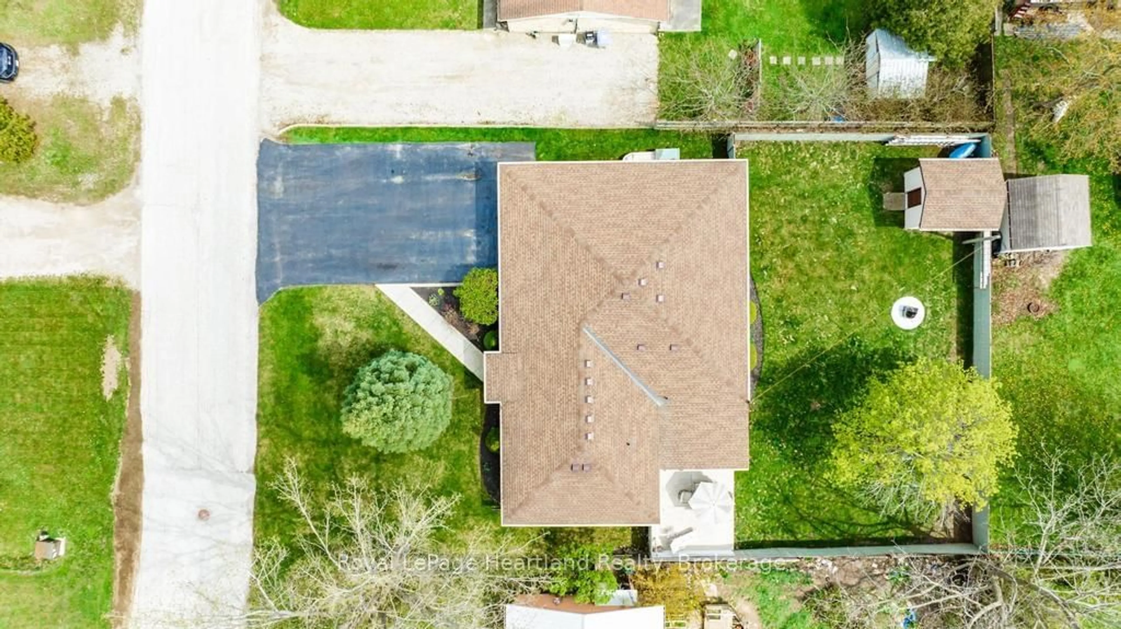 A pic from outside/outdoor area/front of a property/back of a property/a pic from drone, street for 4 Ducharme Cres, Bluewater Ontario N0M 1G0