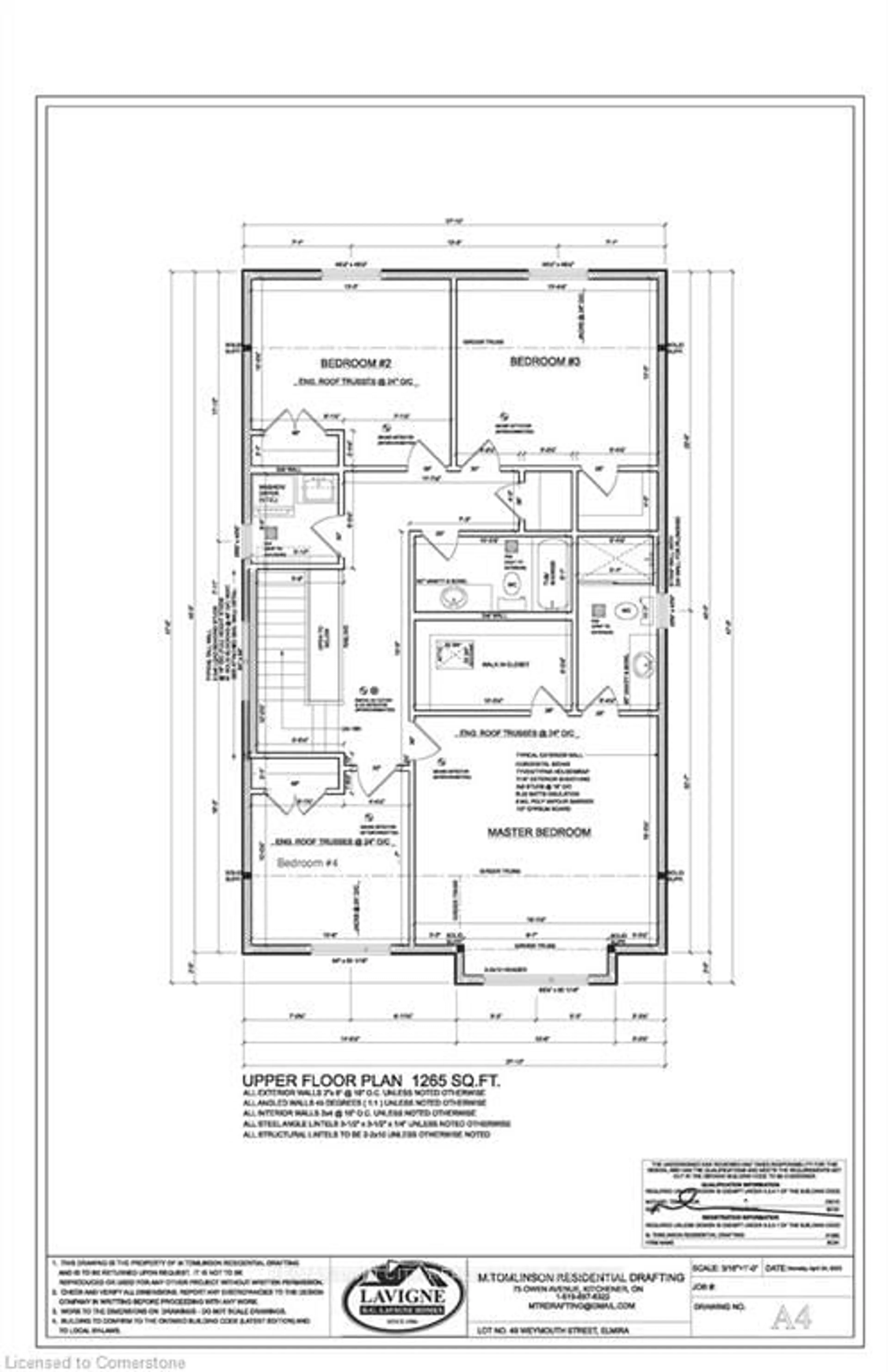 Floor plan for 63 Weymouth St, Woolwich Ontario N3B 0E4