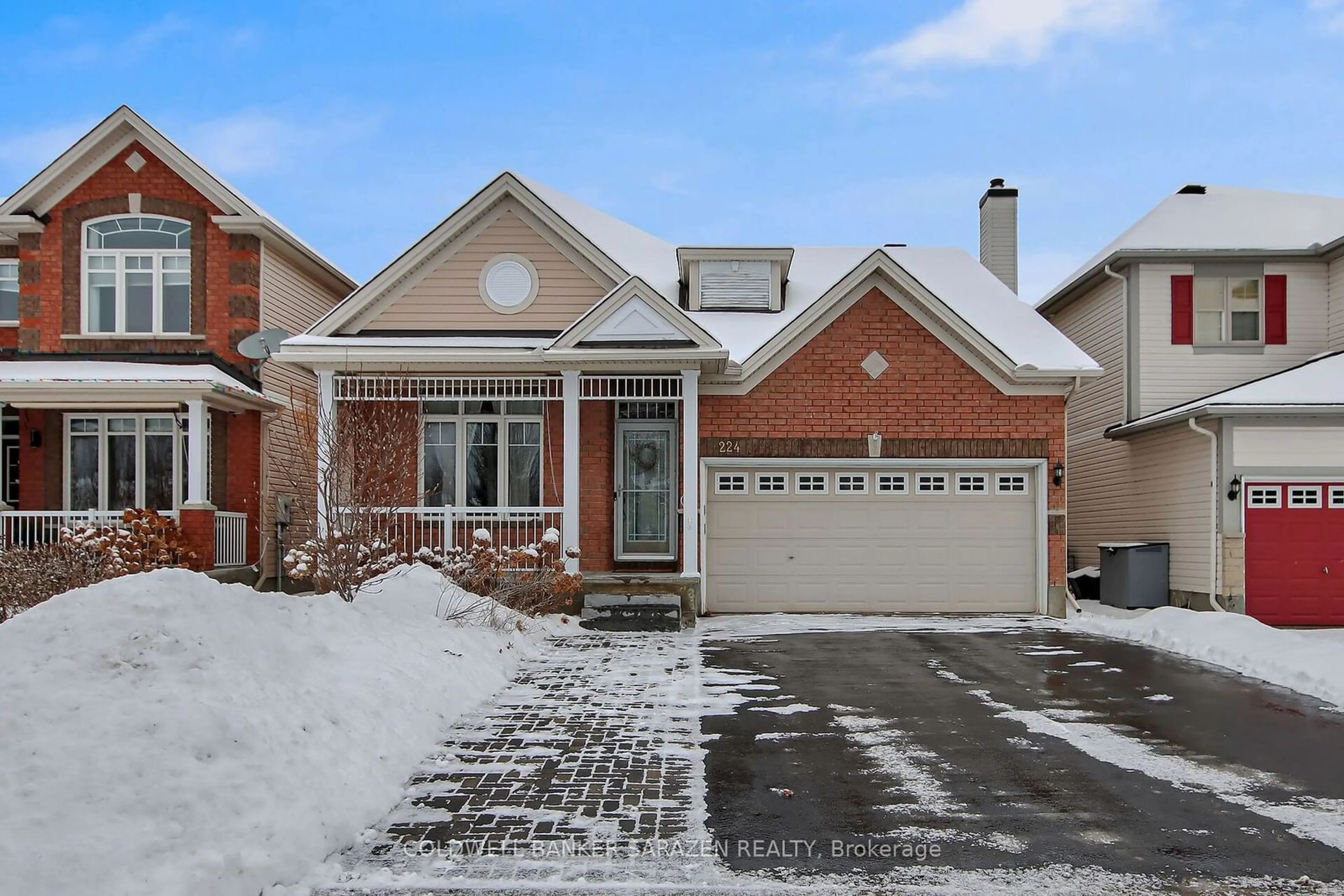 Home with brick exterior material, street for 224 ALLGROVE Way, Stittsville - Munster - Richmond Ontario K2S 2H7