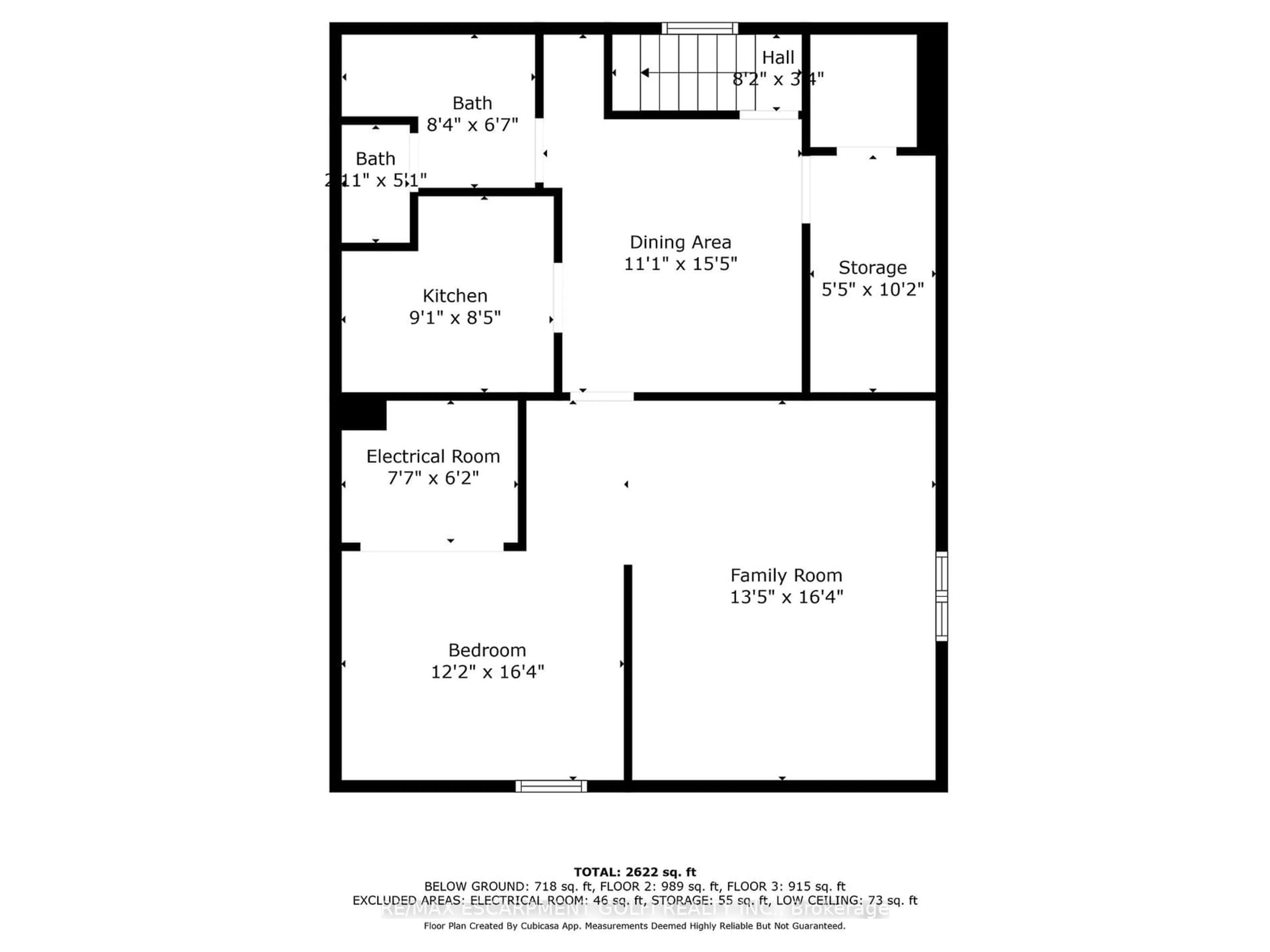 Floor plan for 202 Ross St, Welland Ontario L3B 2N3