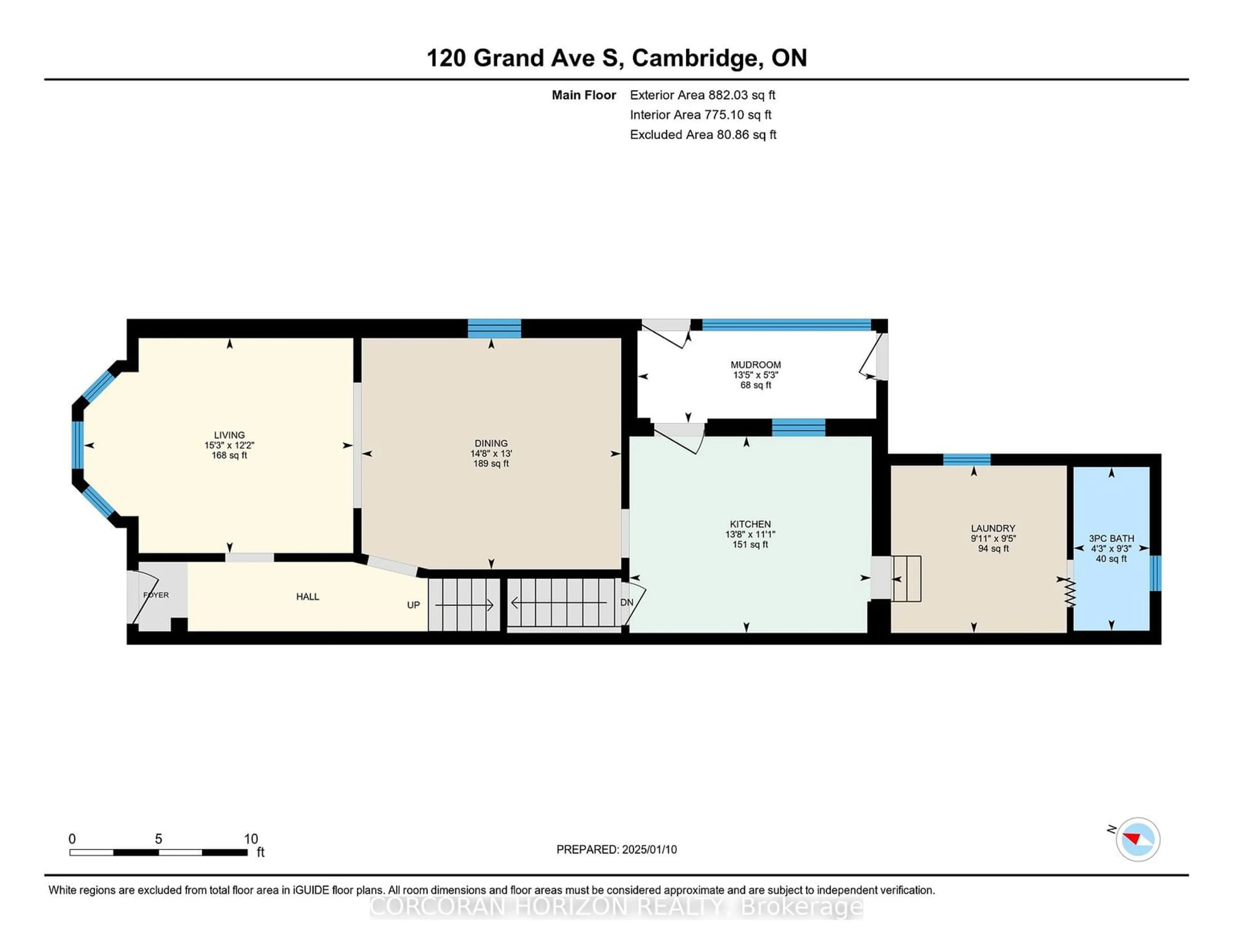 Floor plan for 120 Grand Ave, Cambridge Ontario N1S 2M2