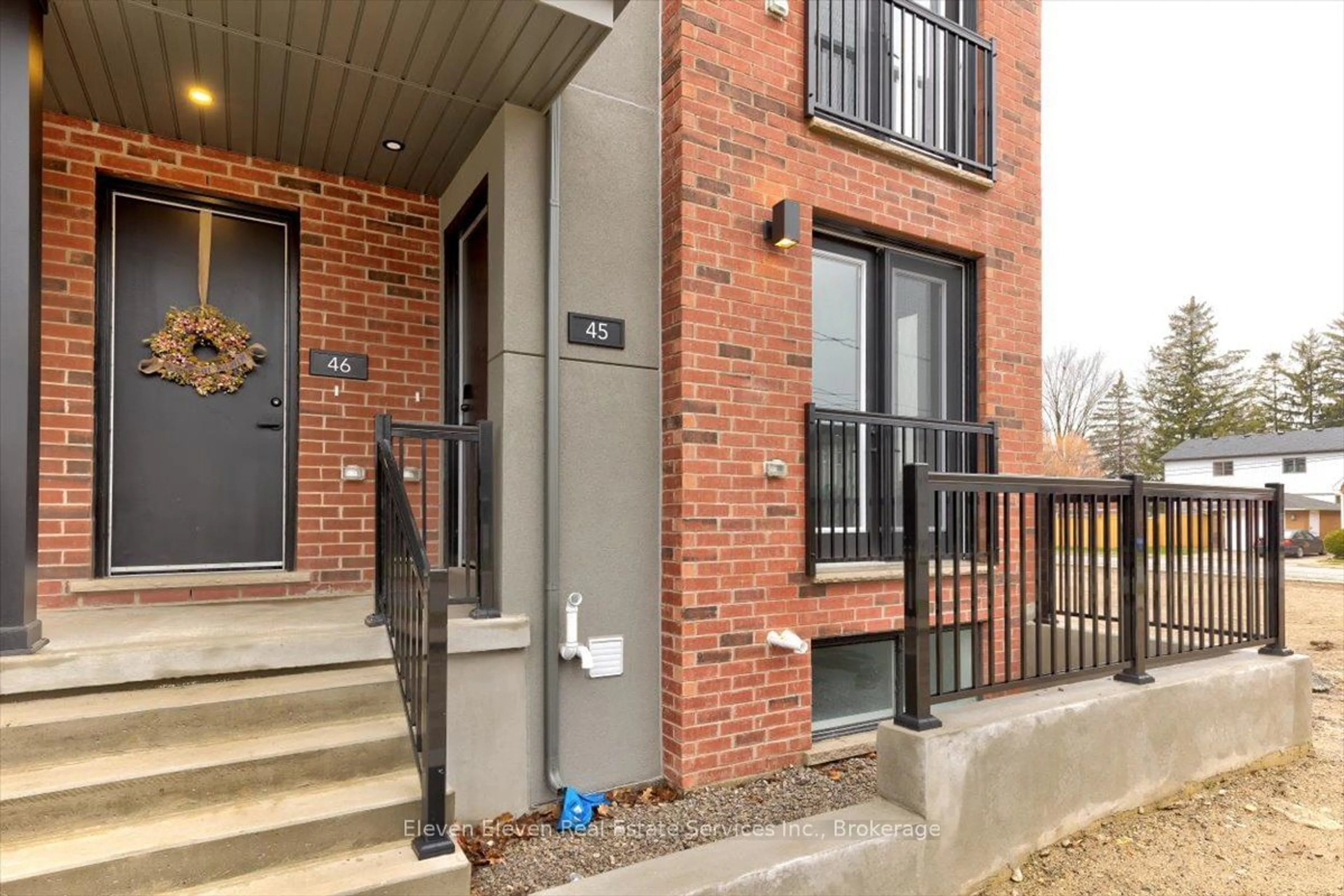 Home with brick exterior material, street for 99 Roger St #45, Waterloo Ontario N2J 0J1