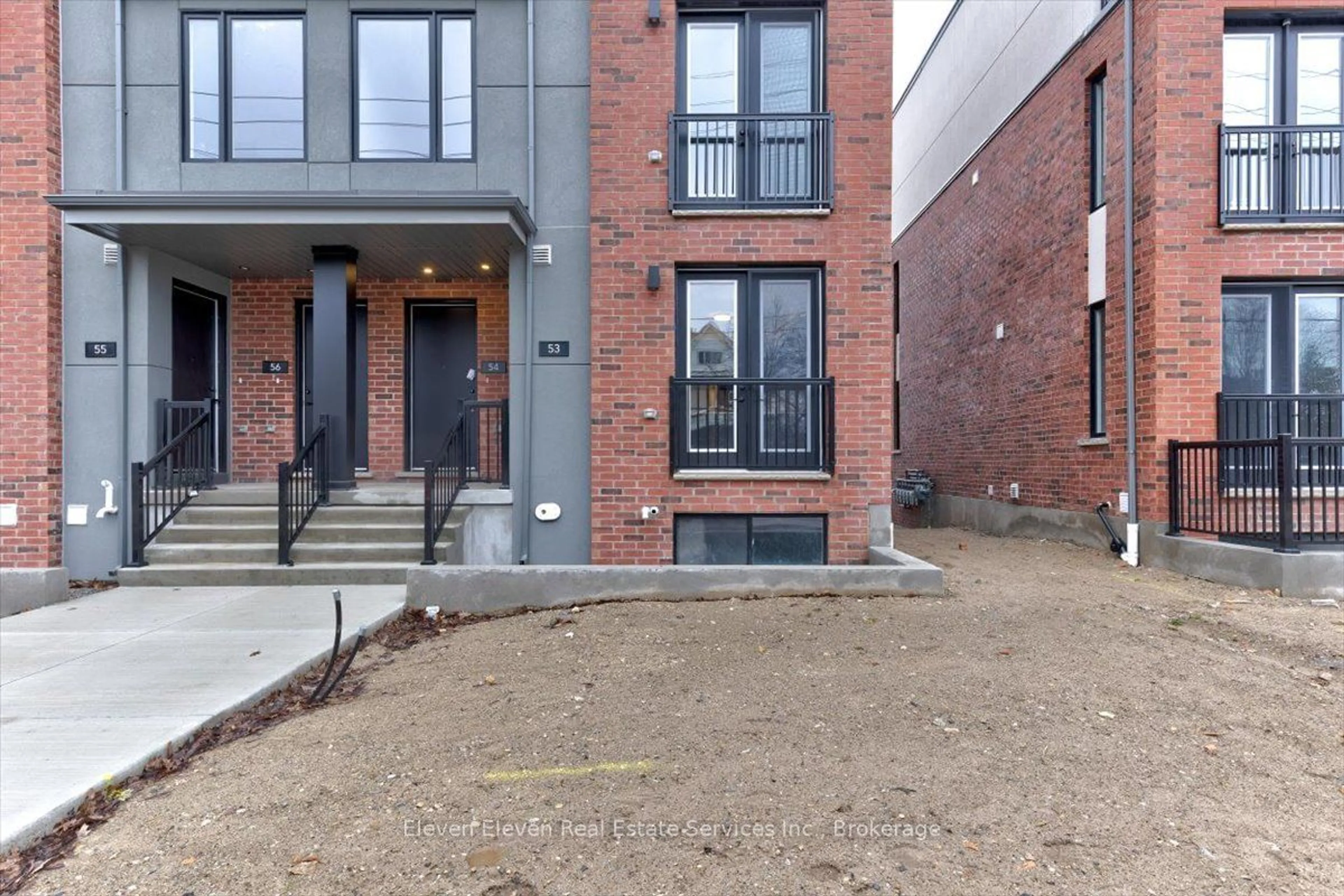 Home with brick exterior material, street for 99 Roger St #53, Waterloo Ontario N2J 1A4