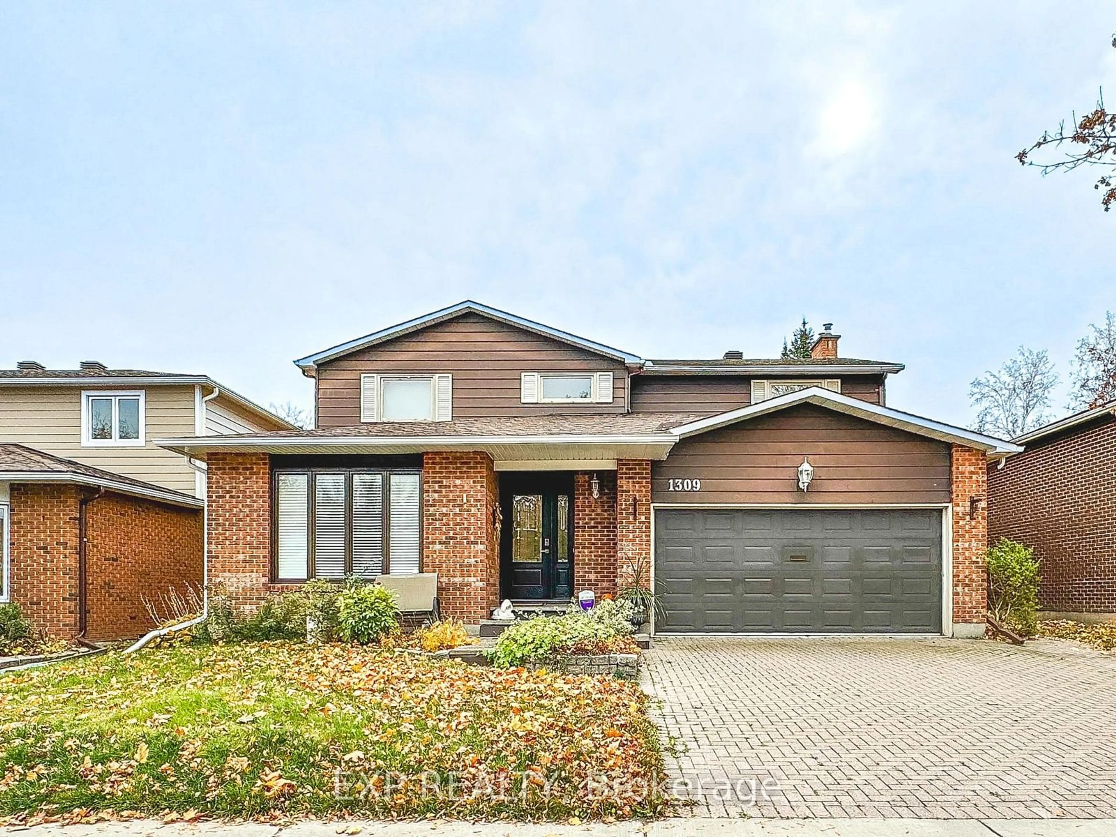 Home with brick exterior material, street for 1309 Plante Dr, Ottawa Ontario K1V 9Z8