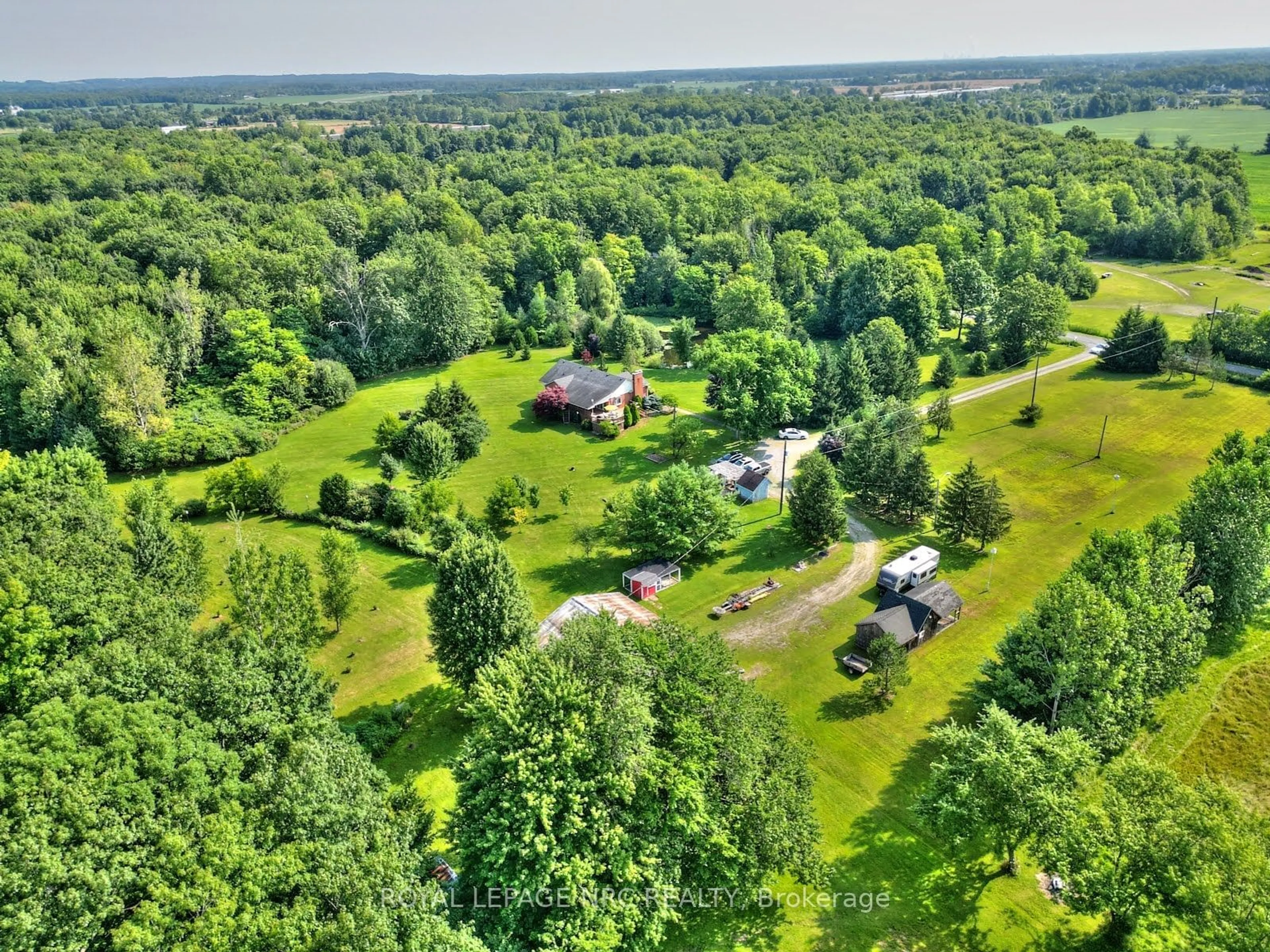 A pic from outside/outdoor area/front of a property/back of a property/a pic from drone, forest/trees view for 51250 TUNNACLIFFE Rd, Wainfleet Ontario L3B 5N6