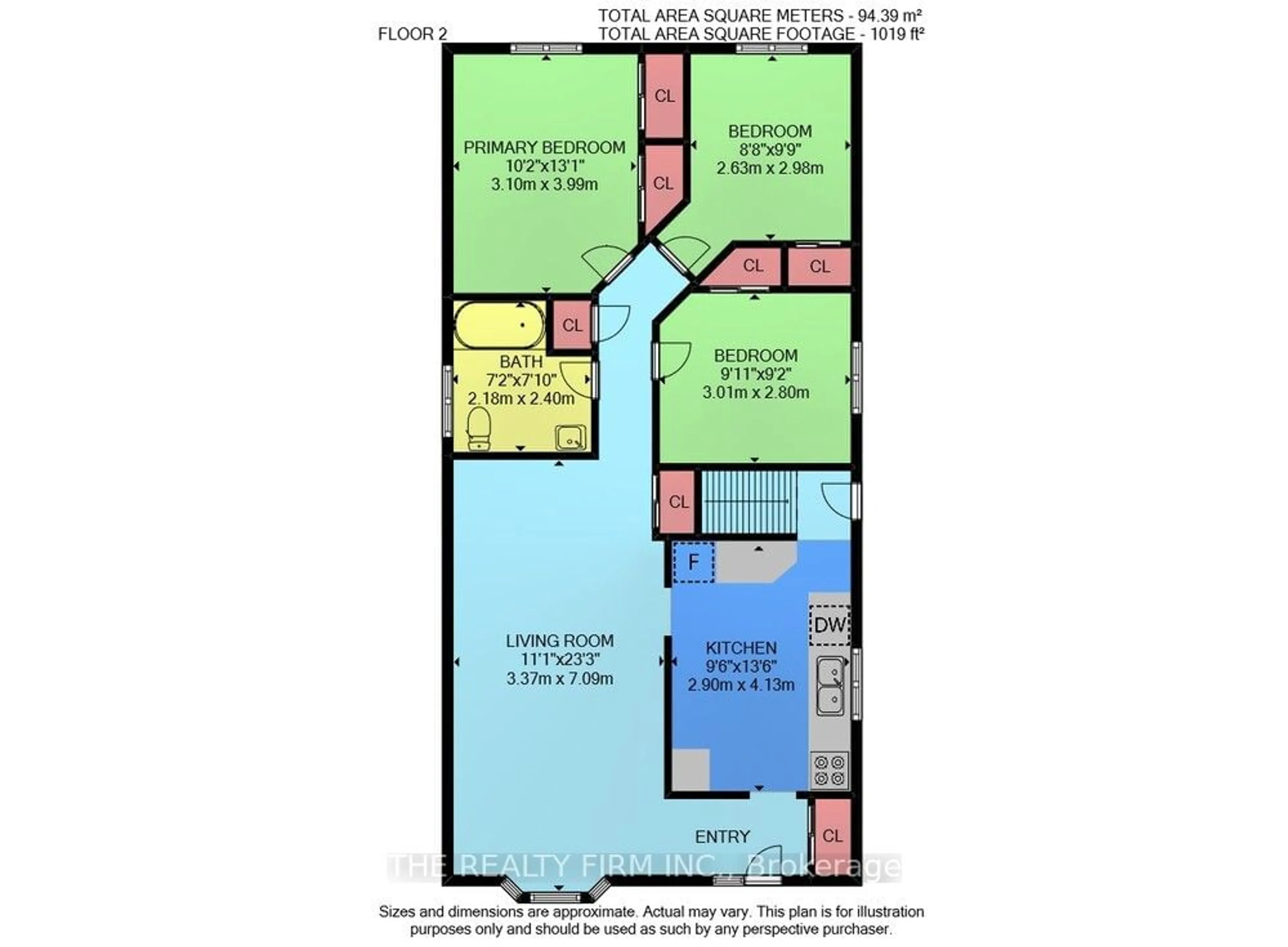 Floor plan for 151 Pochard Crt, London Ontario N5W 5Z3