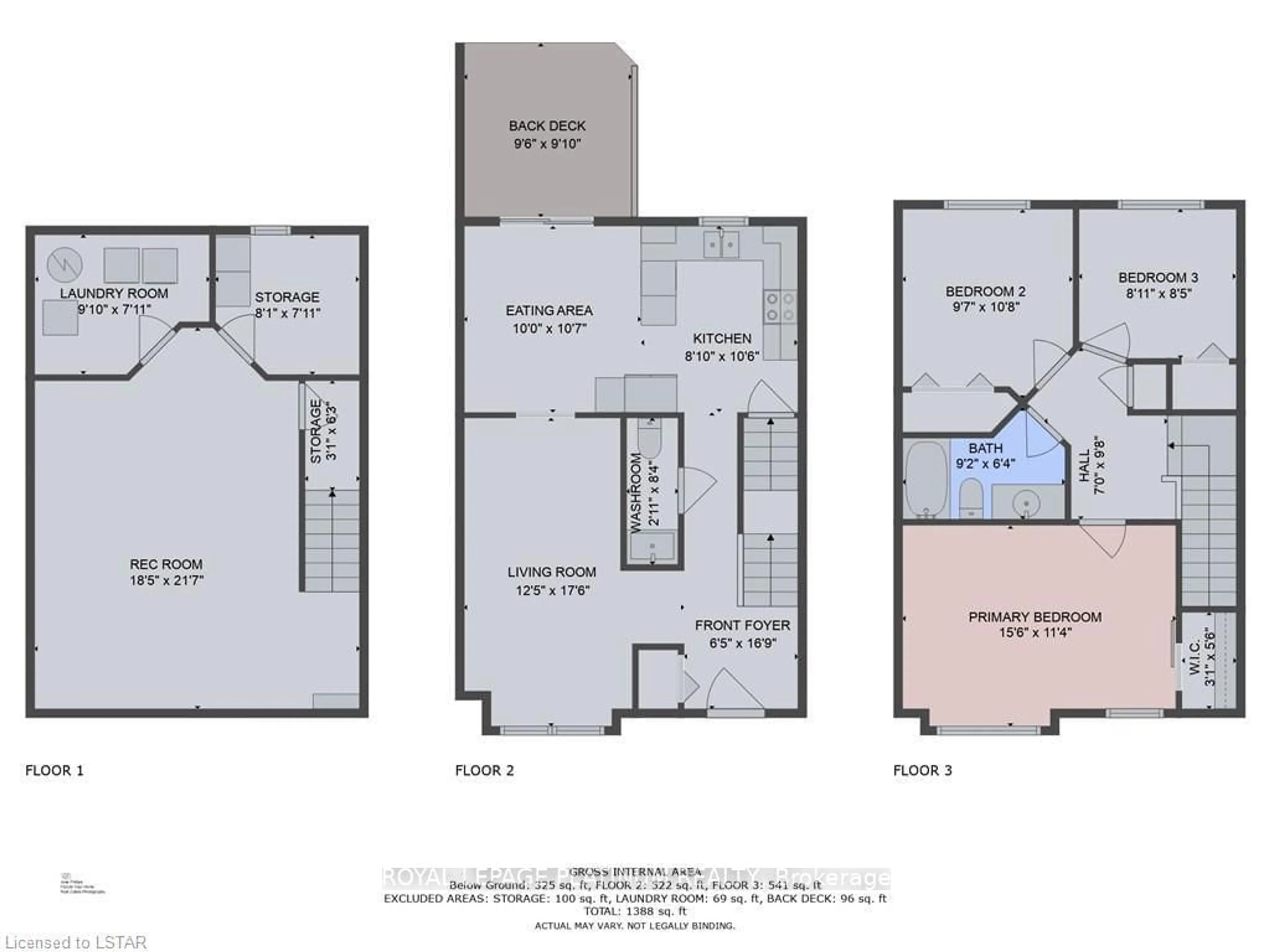 Floor plan for 1914 Marconi Blvd, London Ontario N5V 4T5