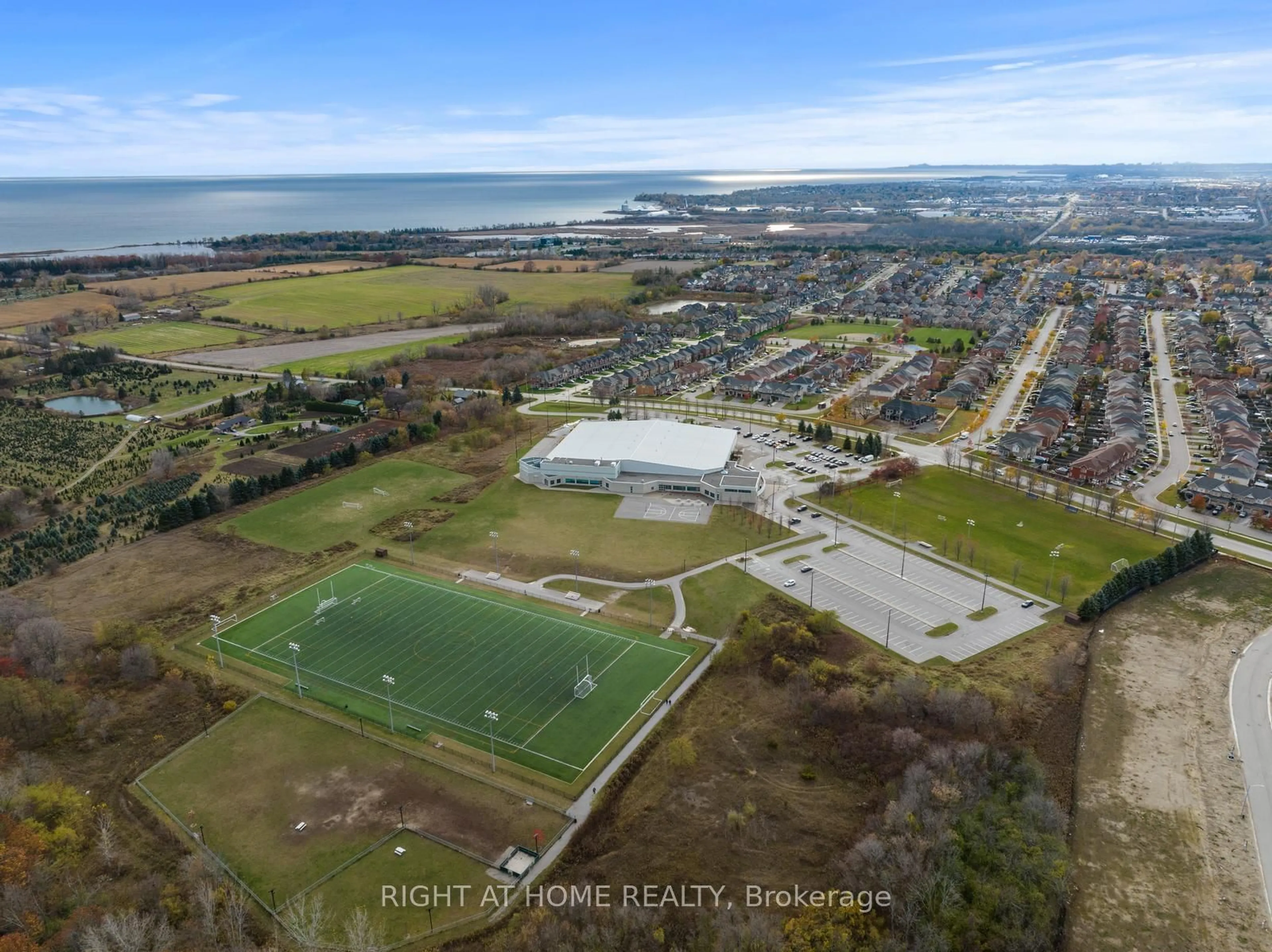 A pic from outside/outdoor area/front of a property/back of a property/a pic from drone, unknown for 11 Kersey Cres, Clarington Ontario L1E 0A5