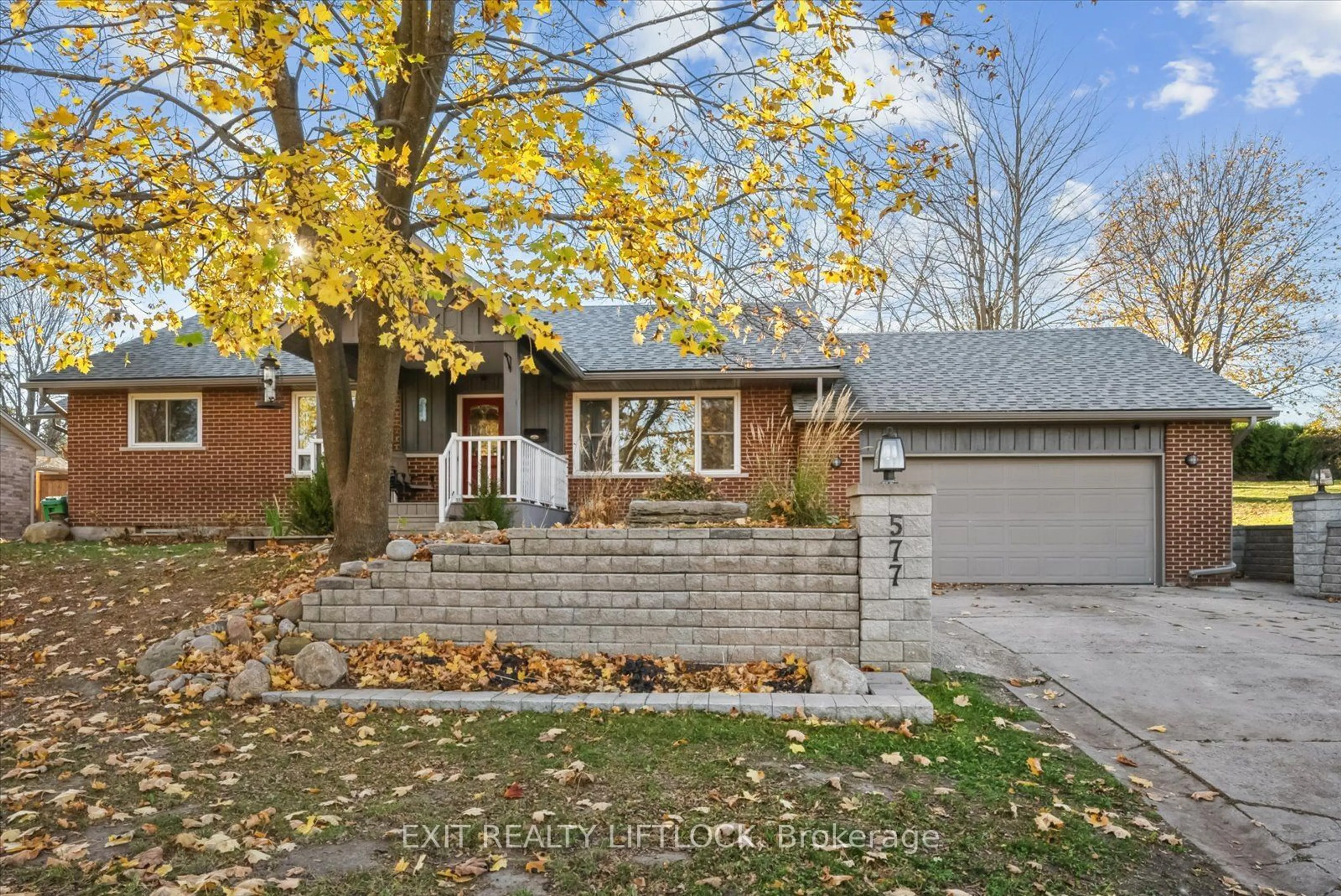 Home with brick exterior material, street for 577 Spillsbury Dr, Peterborough Ontario K9K 1K6