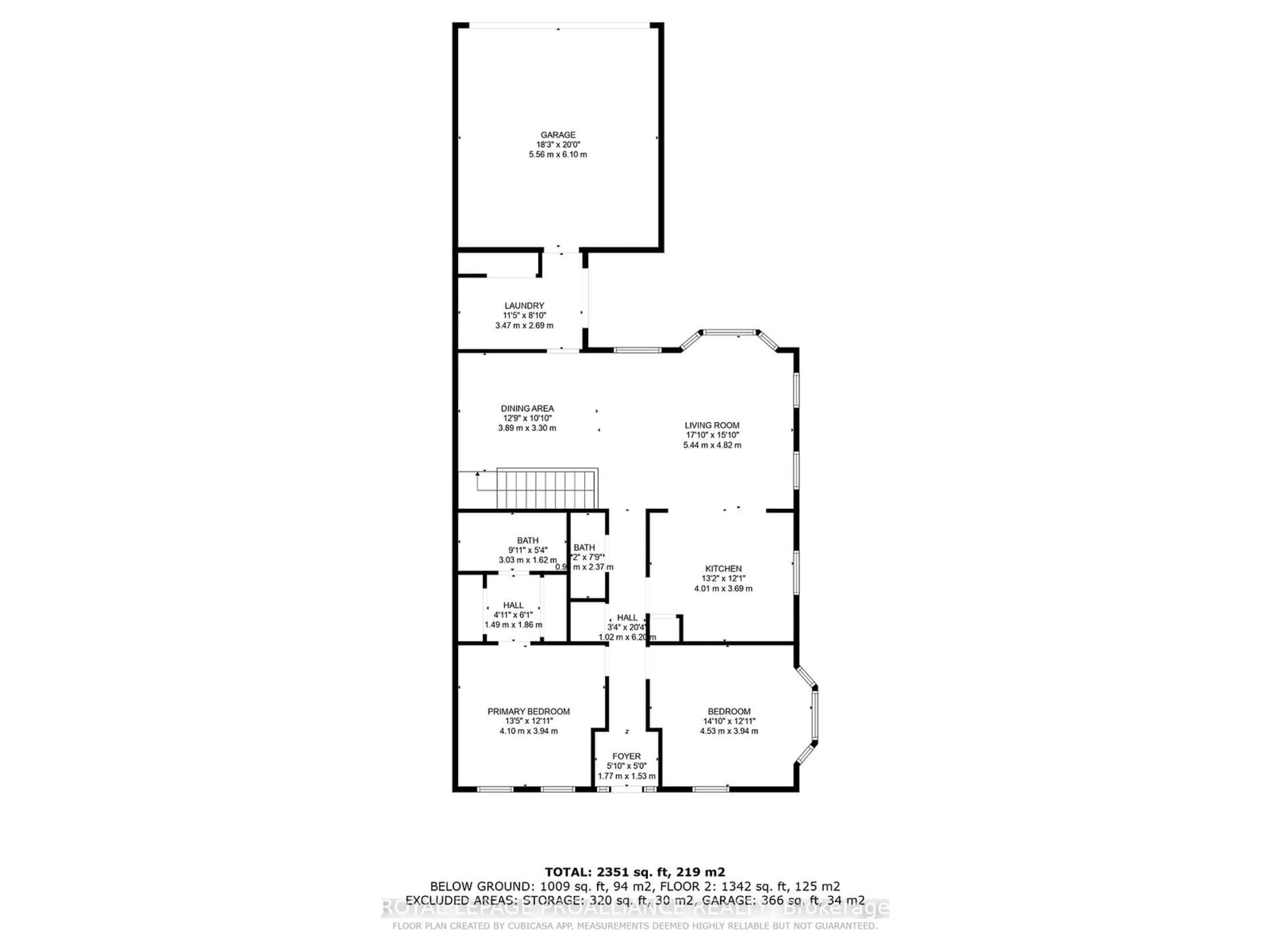 Floor plan for 866 Wilkins Gate, Cobourg Ontario K9A 0B1