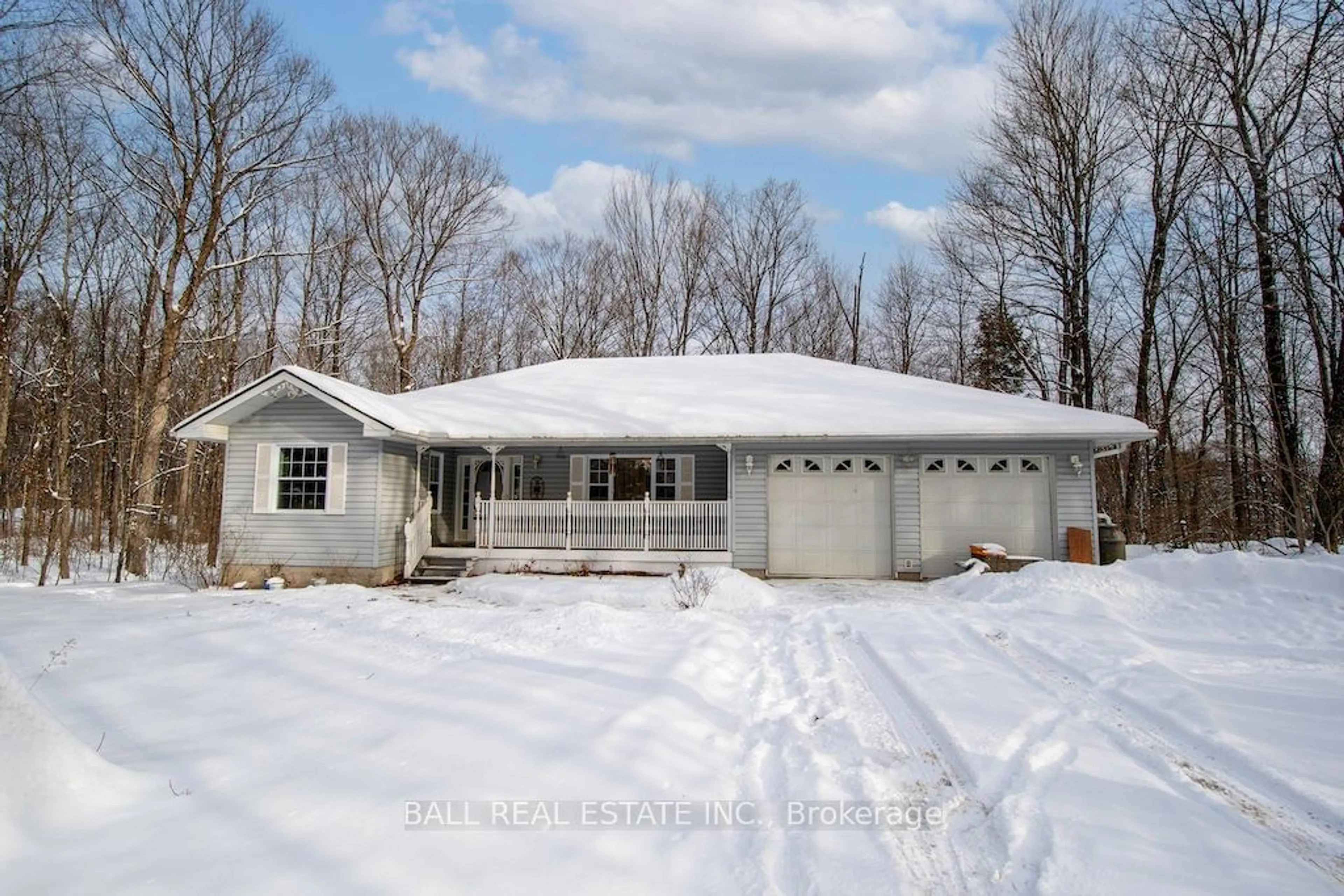 Home with vinyl exterior material, street for 3870 County Rd 507 Rd, Galway-Cavendish and Harvey Ontario K0L 1J0