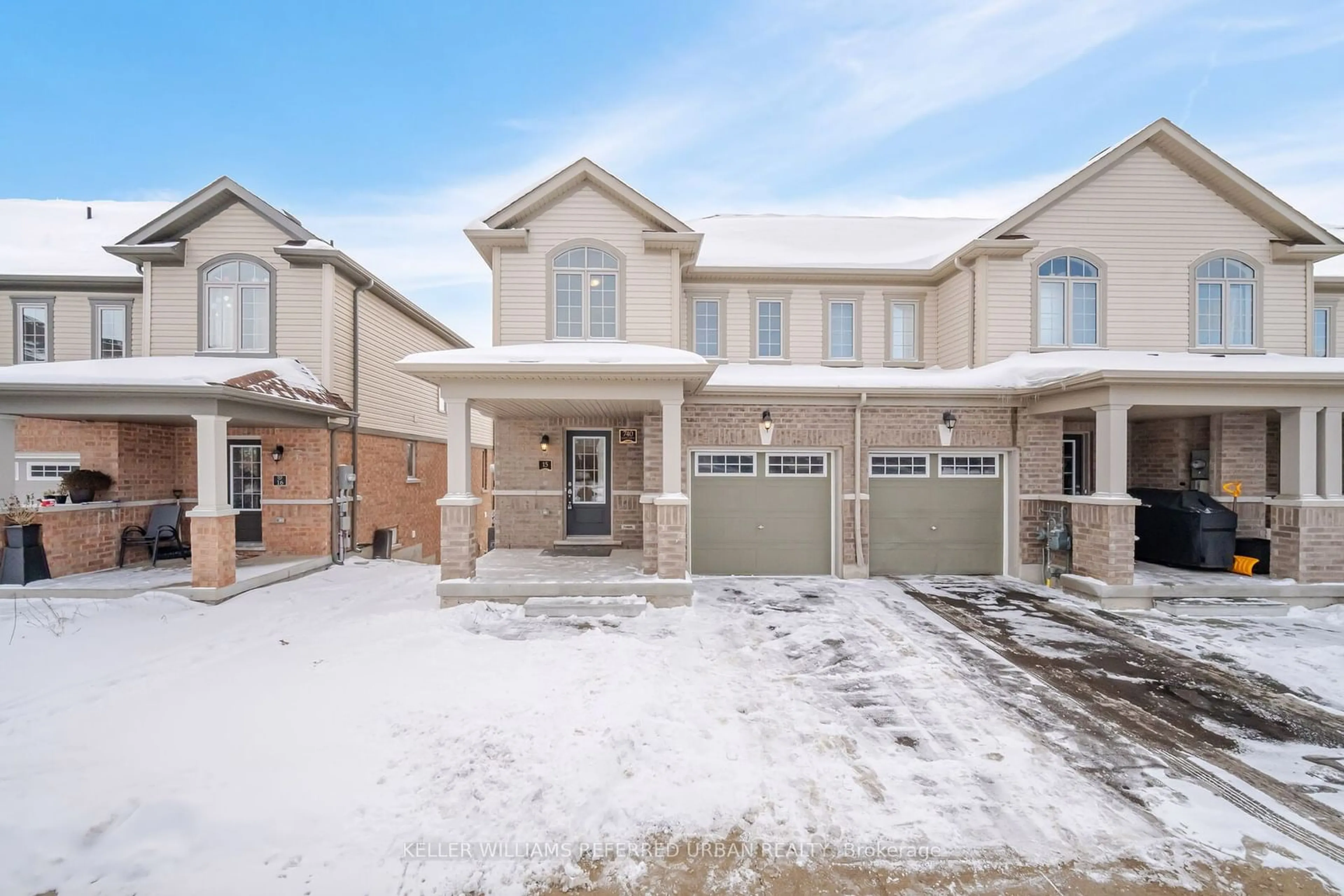 Home with brick exterior material, street for 740 Linden Dr #15, Cambridge Ontario N3H 0E3