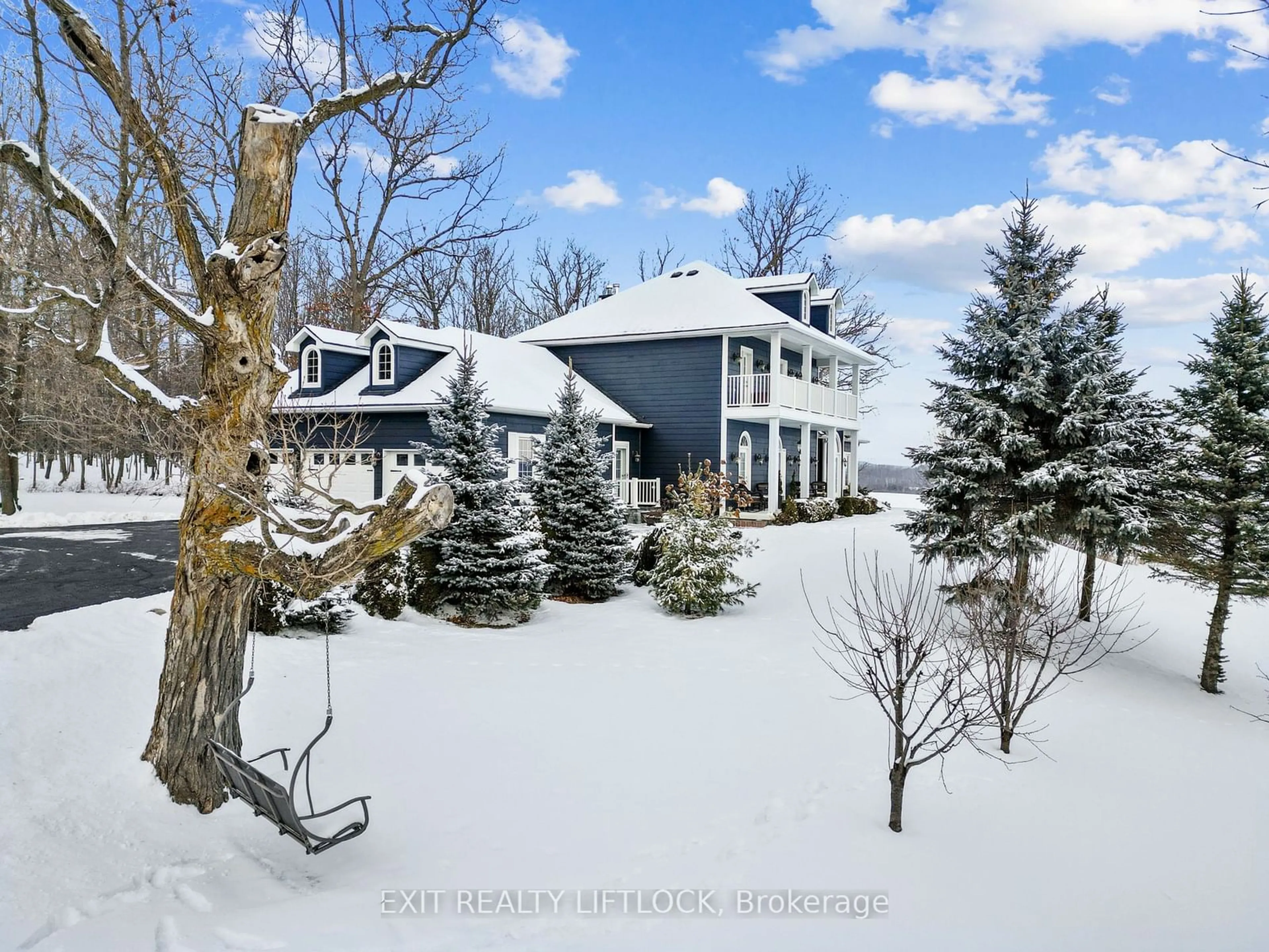 A pic from outside/outdoor area/front of a property/back of a property/a pic from drone, unknown for 400 5th Line, Trent Hills Ontario K0L 1L0