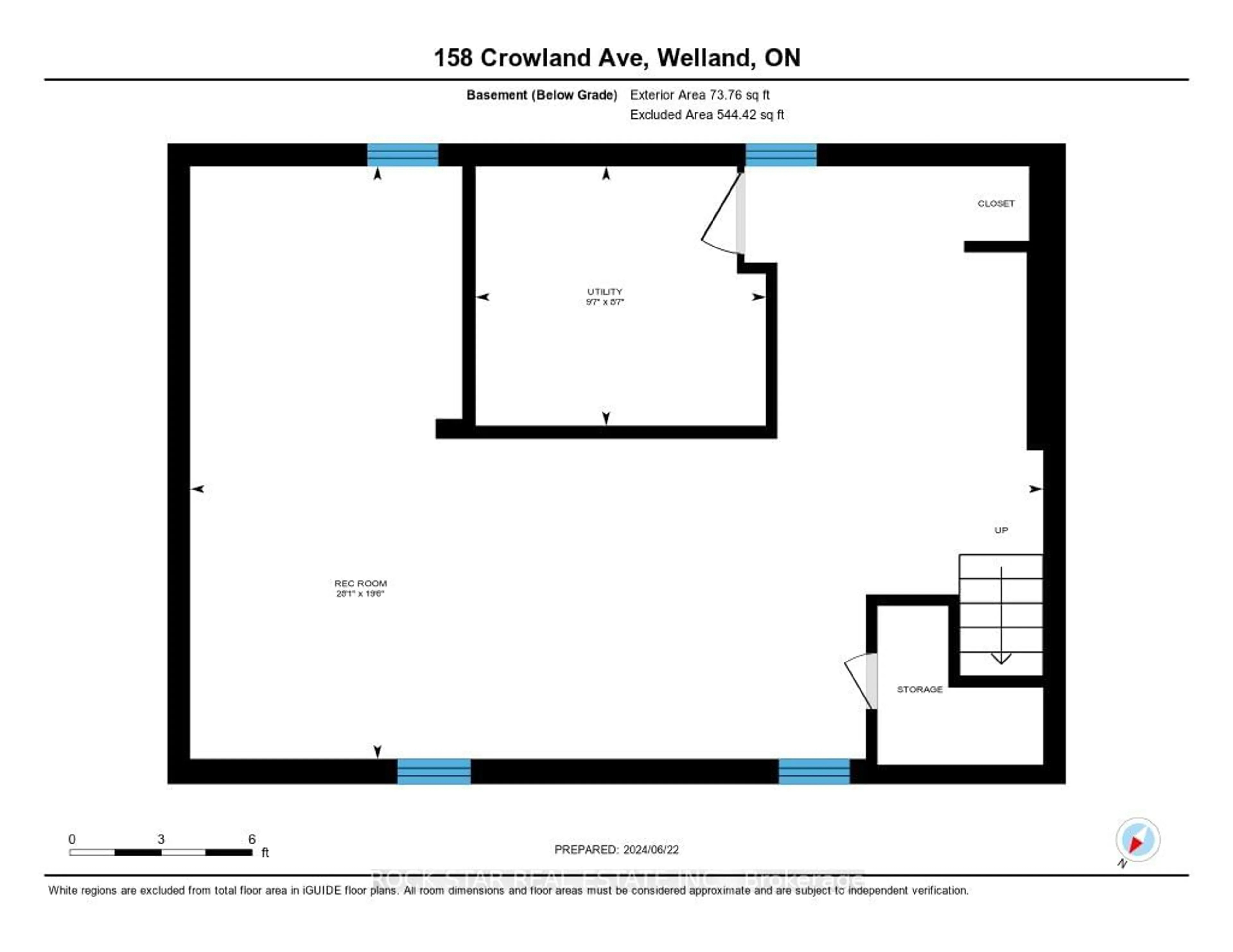 Floor plan for 158 Crowland Ave, Welland Ontario L3B 1X3