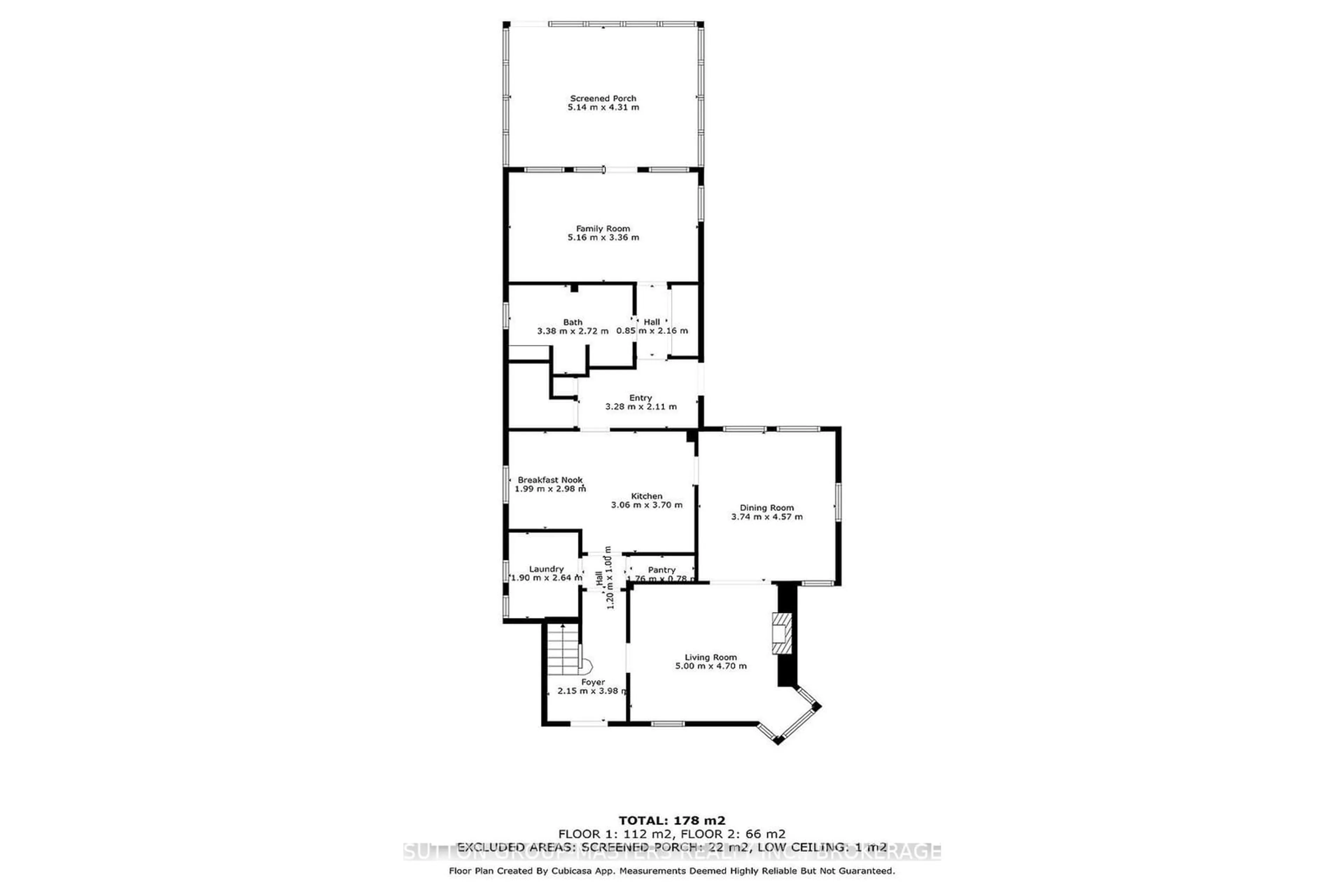 Floor plan for 167 Brock St, Gananoque Ontario K7G 1K3