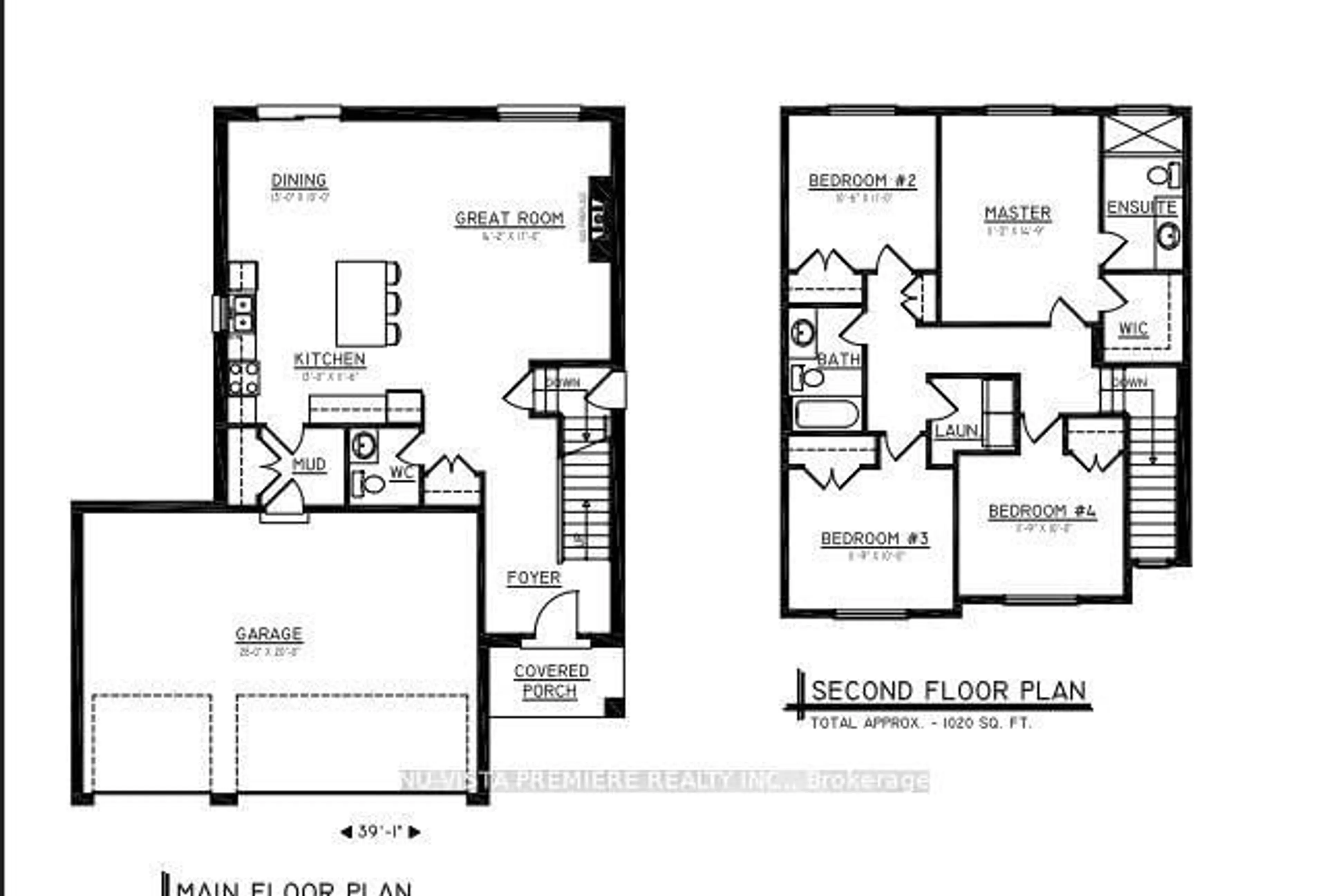 Floor plan for 154 Watts Dr, Lucan Biddulph Ontario N0M 2J0