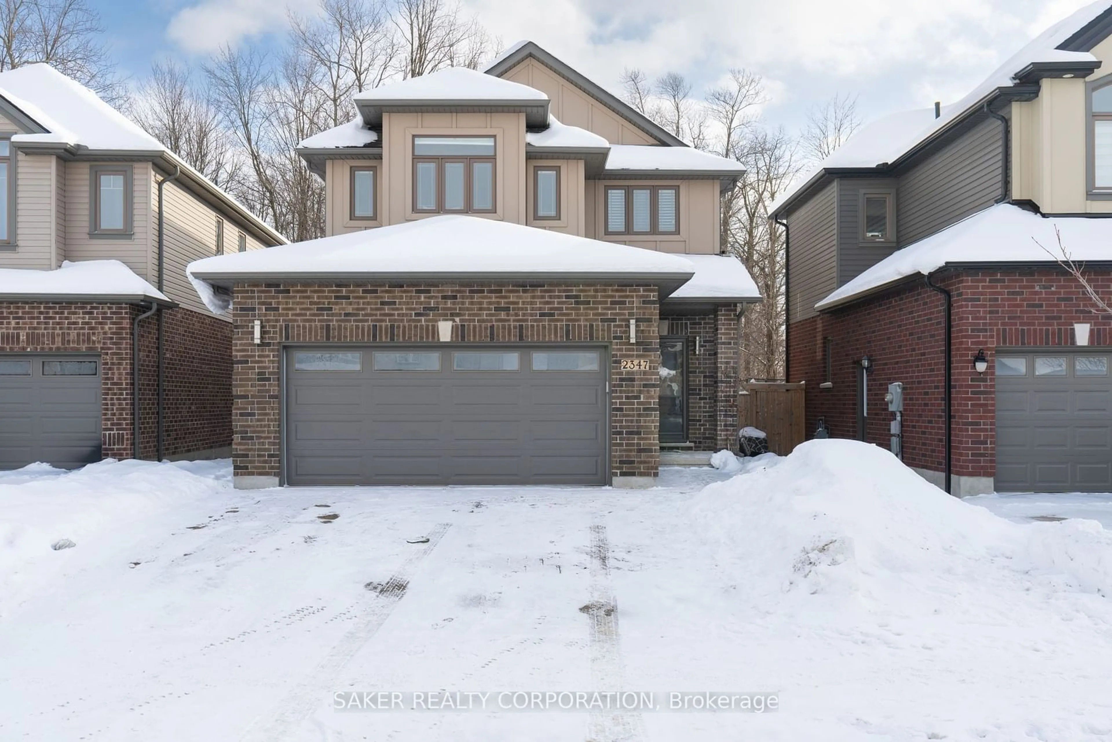 Home with brick exterior material, street for 2347 Buroak Dr, London Ontario N6G 0L1