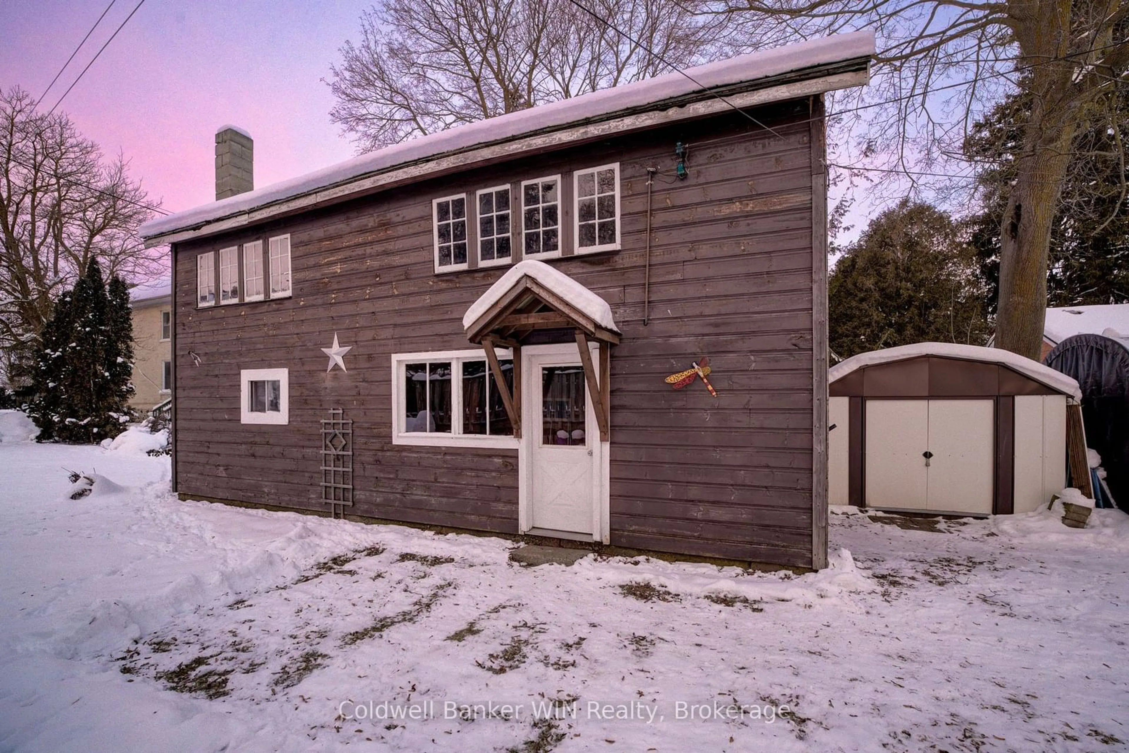 A pic from outside/outdoor area/front of a property/back of a property/a pic from drone, street for 16 JOHN St, Minto Ontario N0G 1Z0