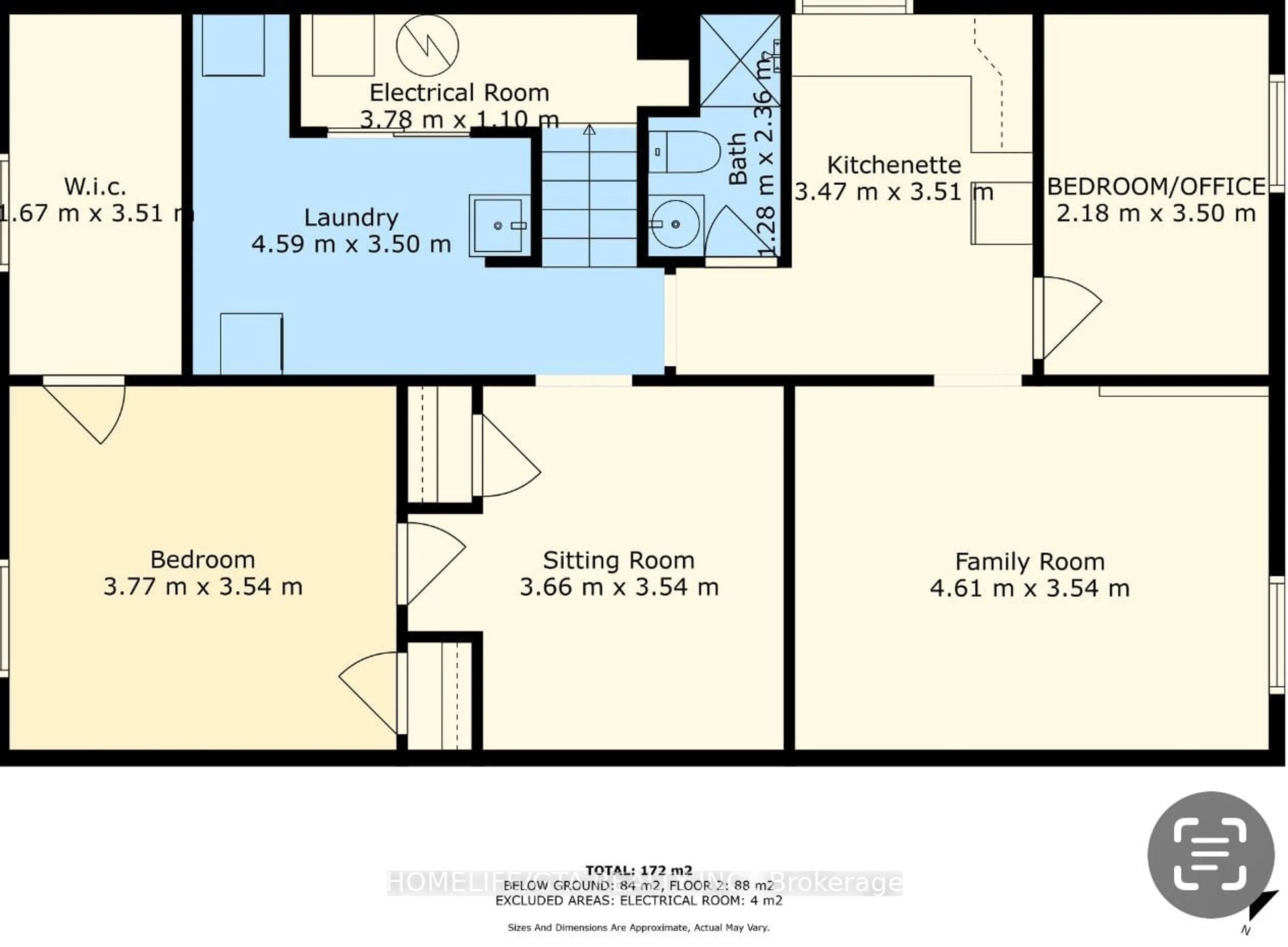 Floor plan for 835 Sherbrooke St, Peterborough Ontario K9J 2R3