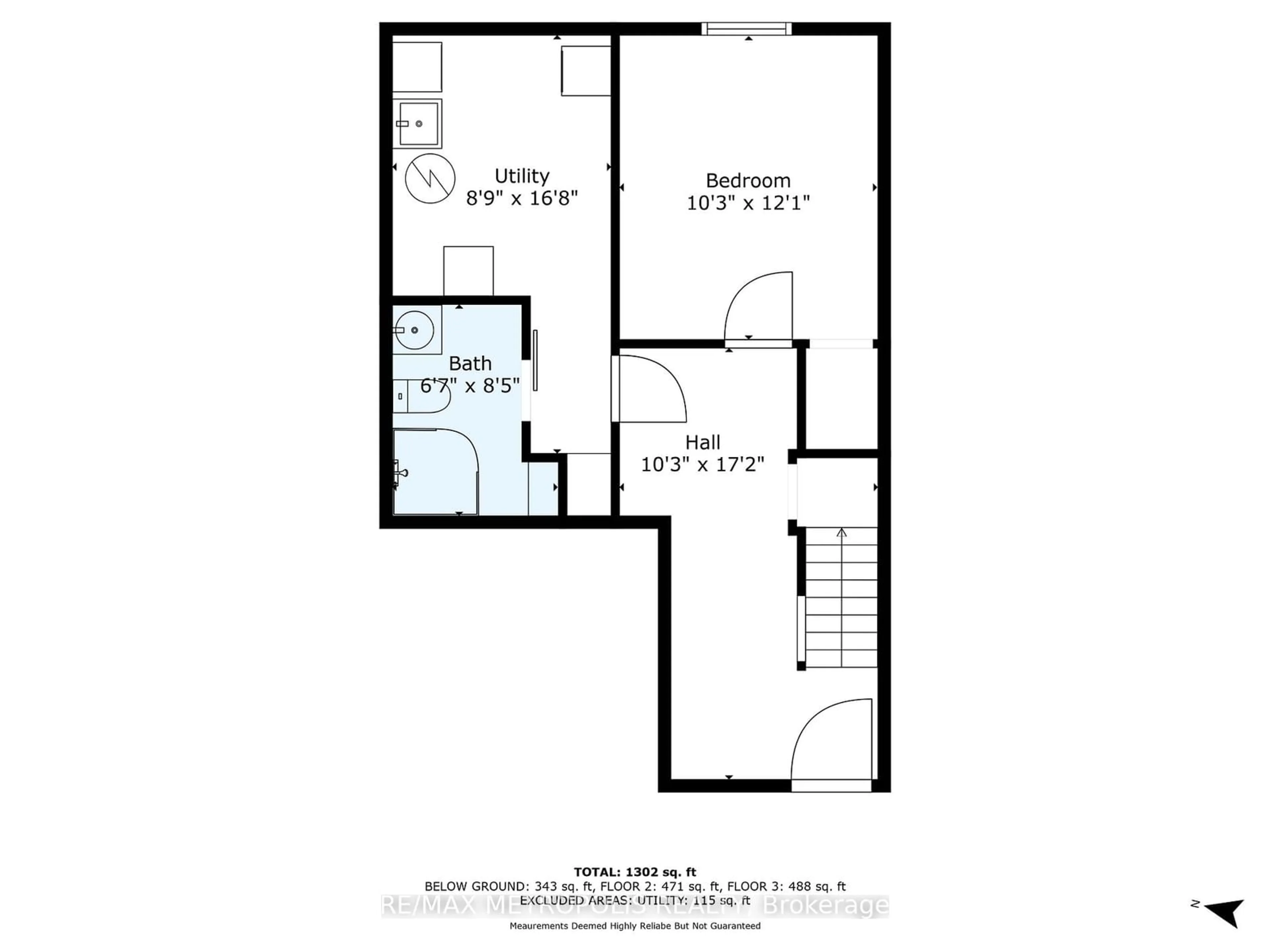 Floor plan for 834 Lanark Cres, Sarnia Ontario N7S 4E4