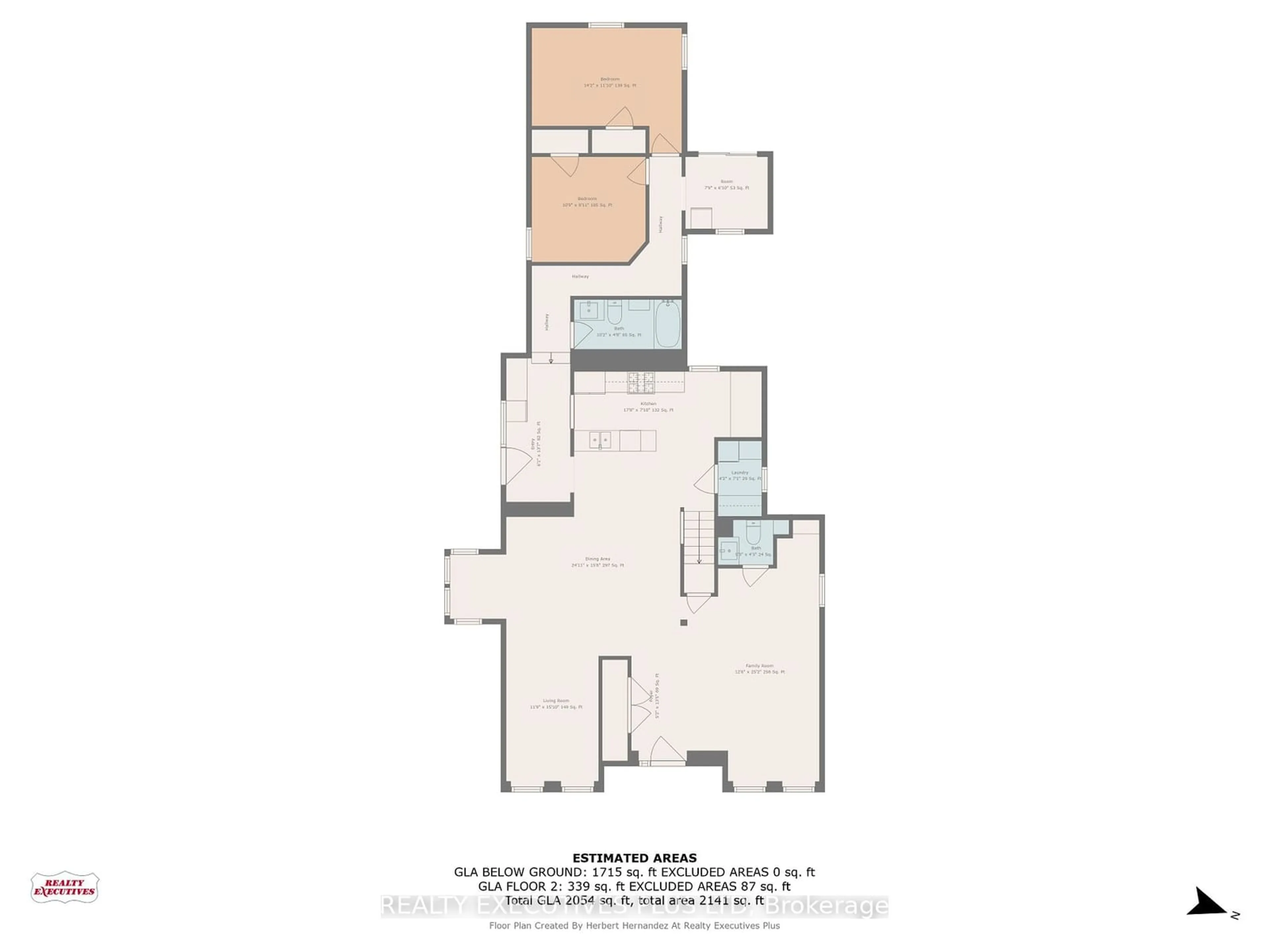 Floor plan for 6 Elgin St, Cambridge Ontario N1R 5G7