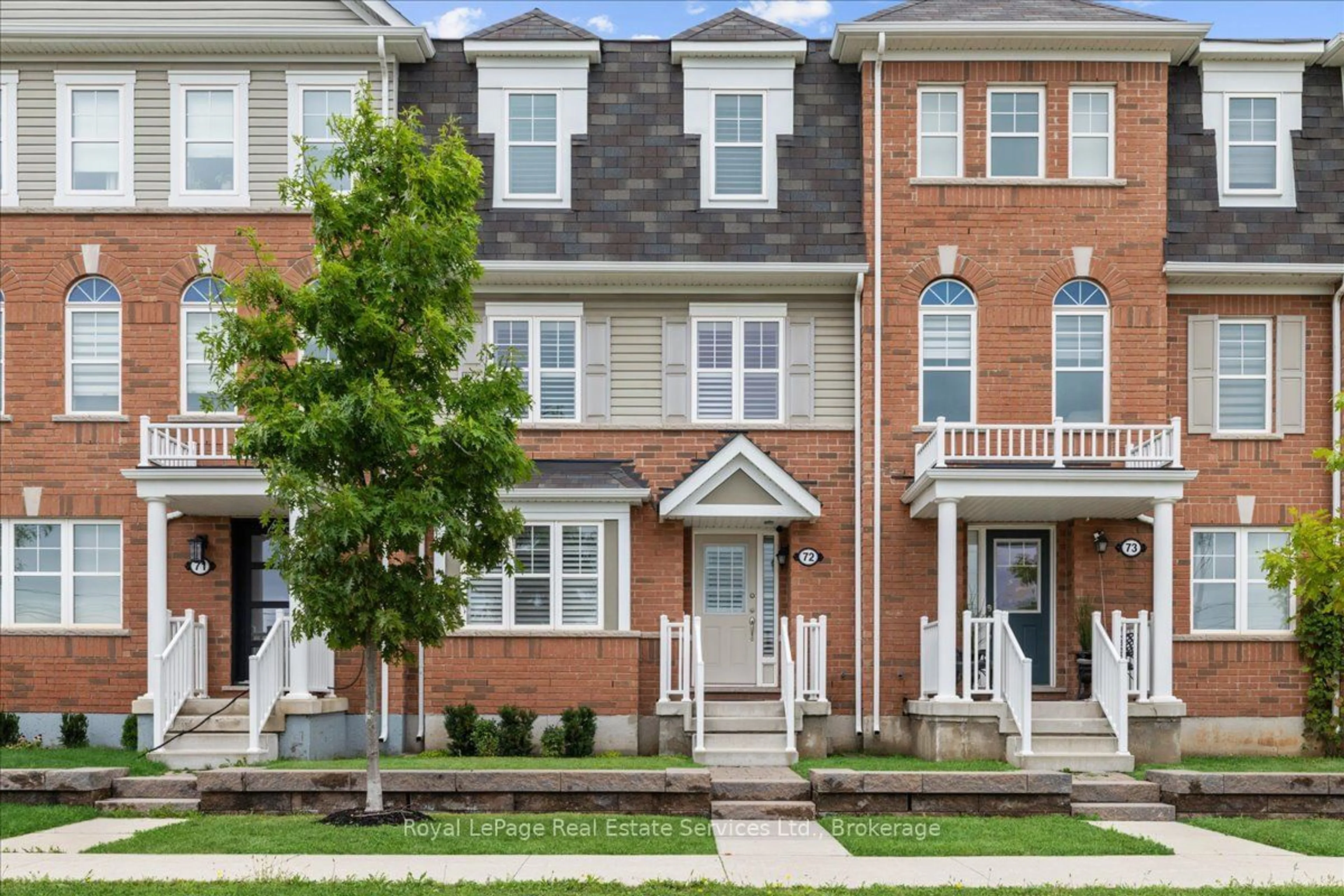 Home with brick exterior material, street for 22 SPRING CREEK Dr #72, Hamilton Ontario L8B 1V7