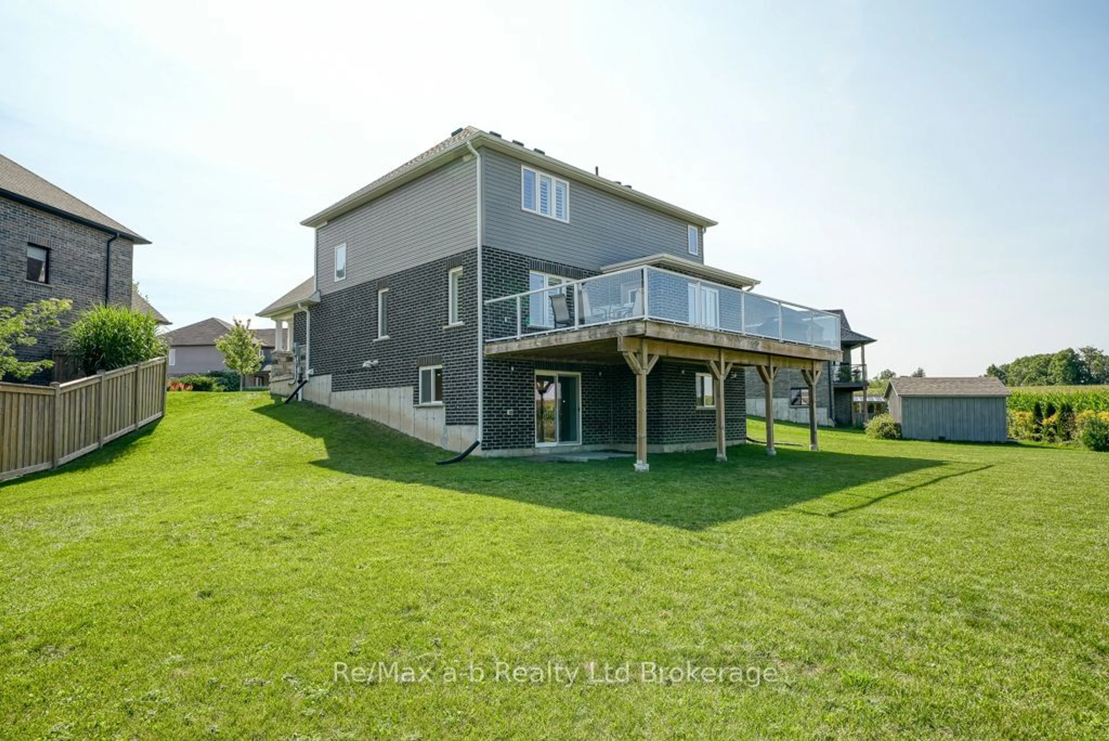 Patio, water/lake/river/ocean view for 307 Poldon Dr, Norwich Ontario N0J 1P0