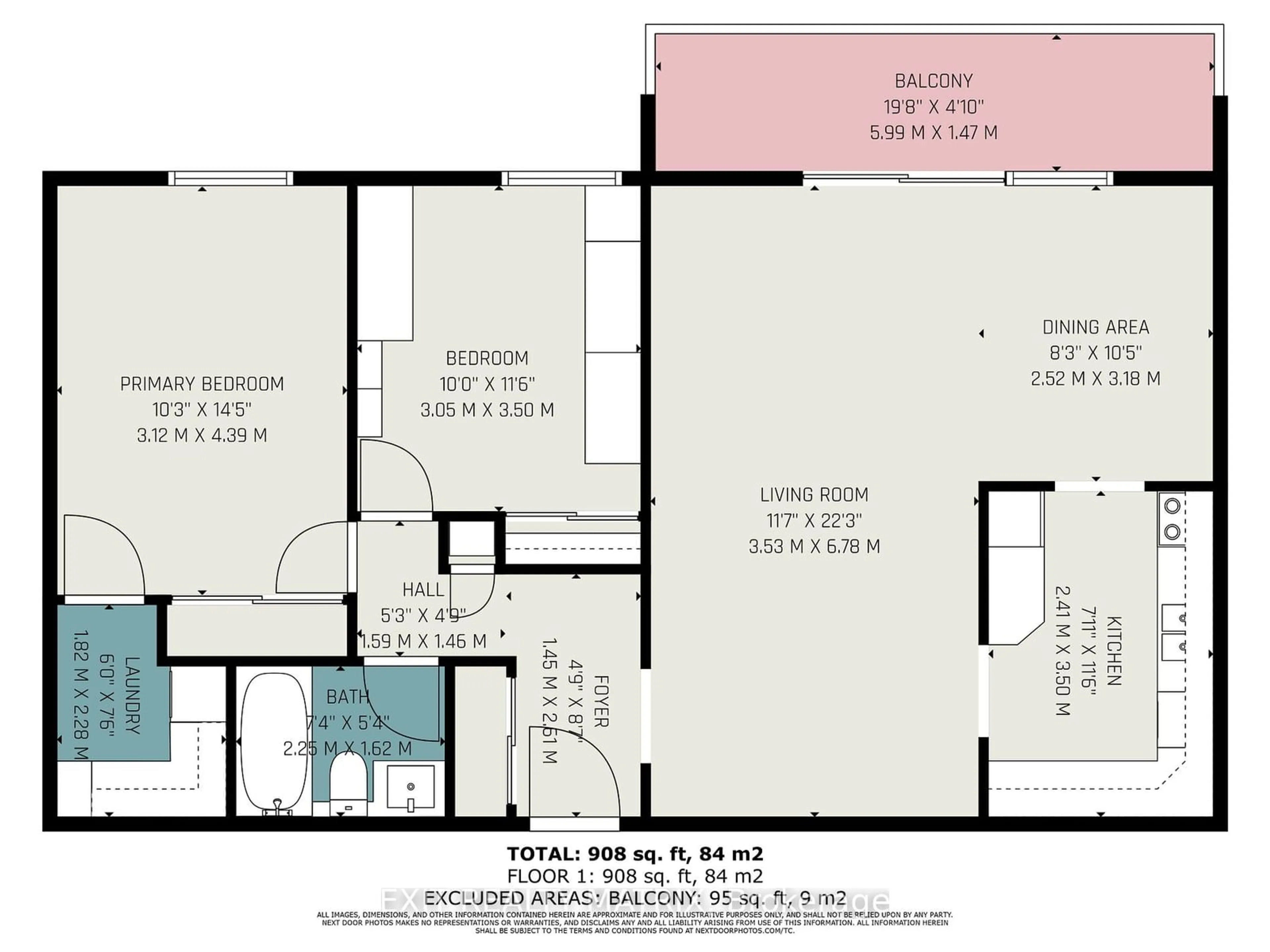 Floor plan for 665 Bathgate Dr #1507, Cyrville - Carson Grove - Pineview Ontario K1K 3Y4